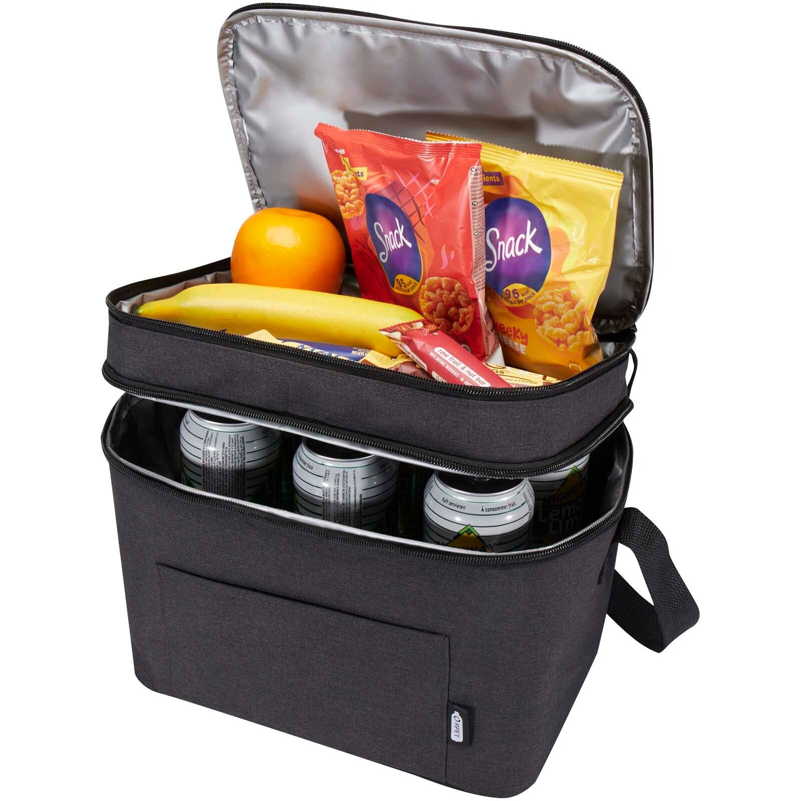 Tundra GRS RPET Kühltasche 13L - heather charcoal-988