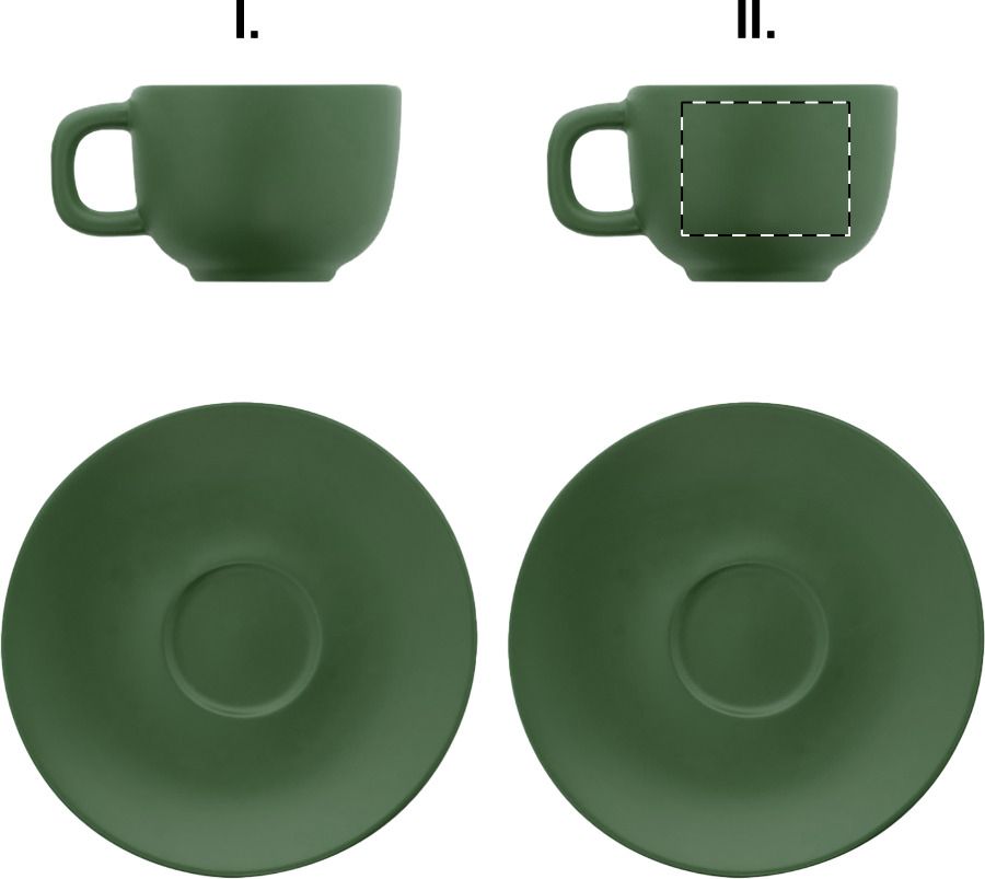 Veredelungsposition Tasse 2 - für Linkshänder
