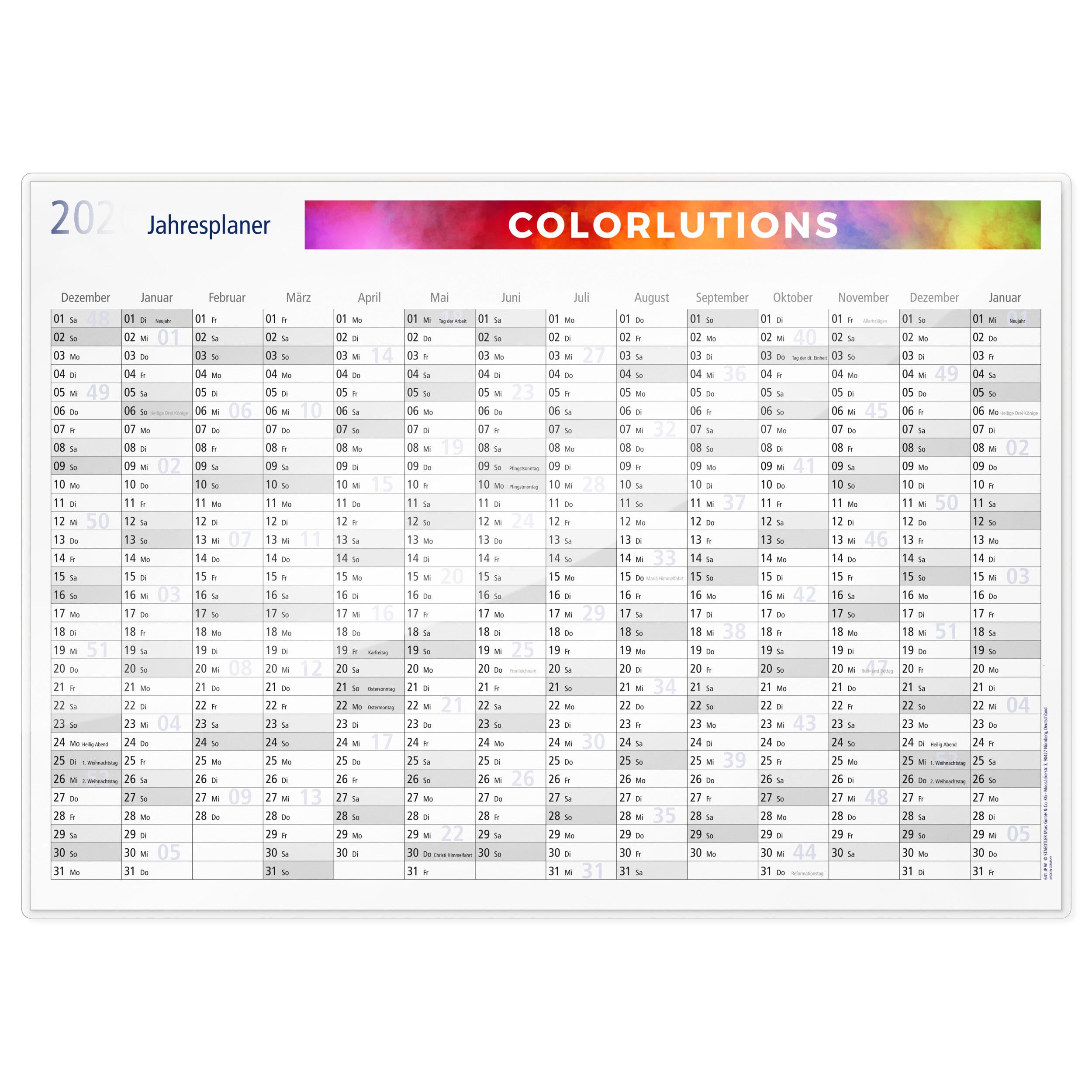 STAEDTLER Jahresplaner Set-688