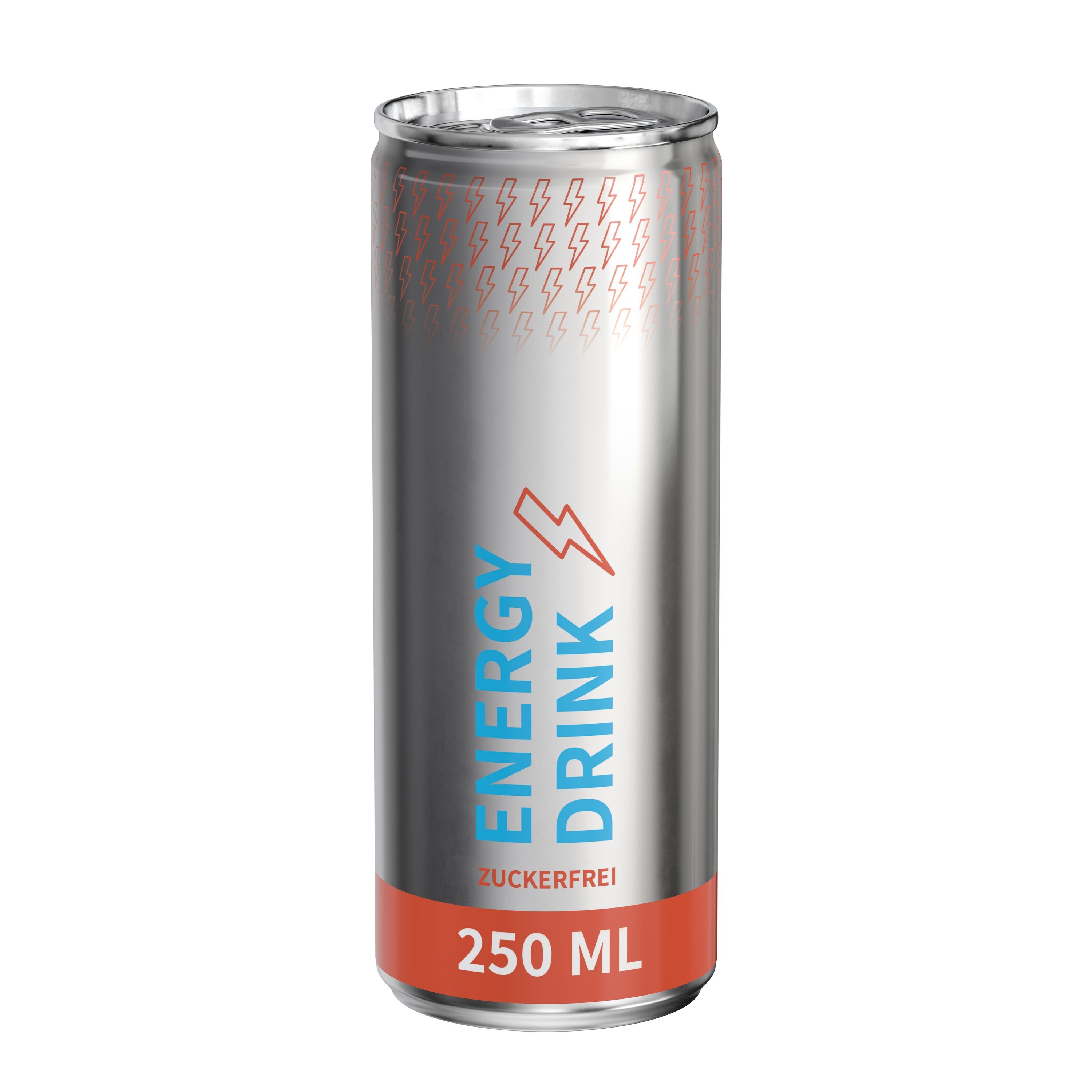 250 ml Energy Drink zuckerfrei Fullbody transparent (glänzend)-135