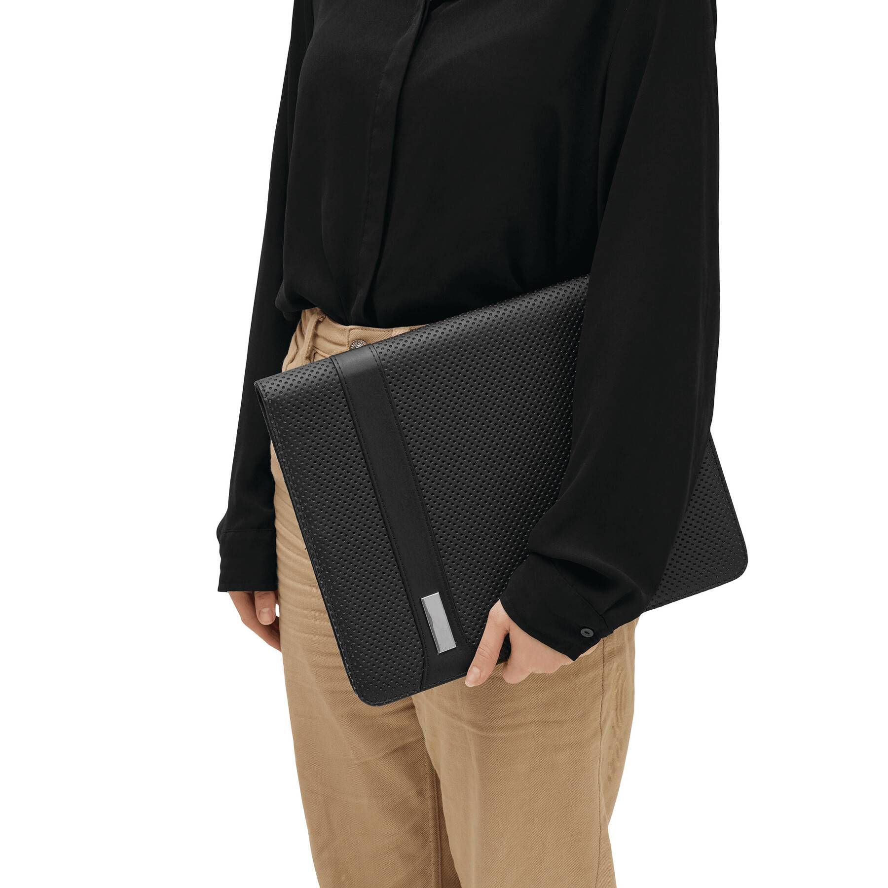 Portfolio HILL DALE ZIP im DIN-A4-Format - schwarz-666