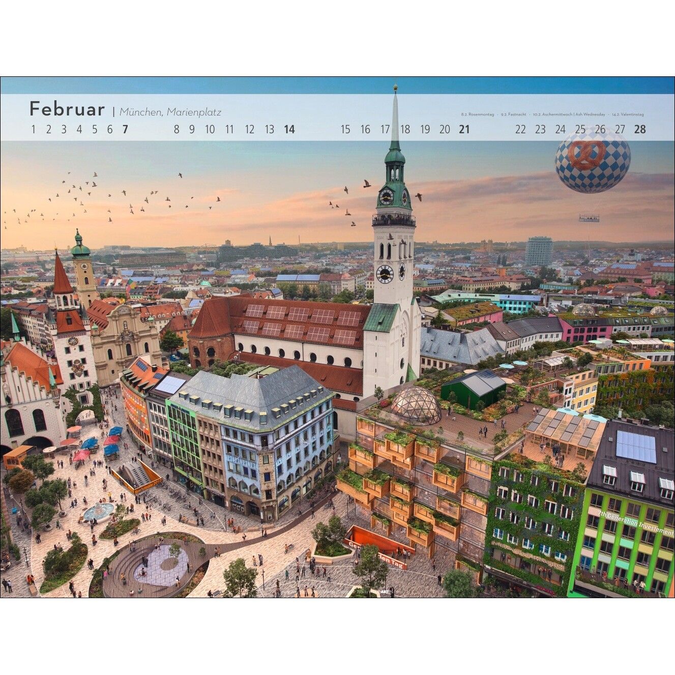 Green Cities - Reise & Städte Kalender-495