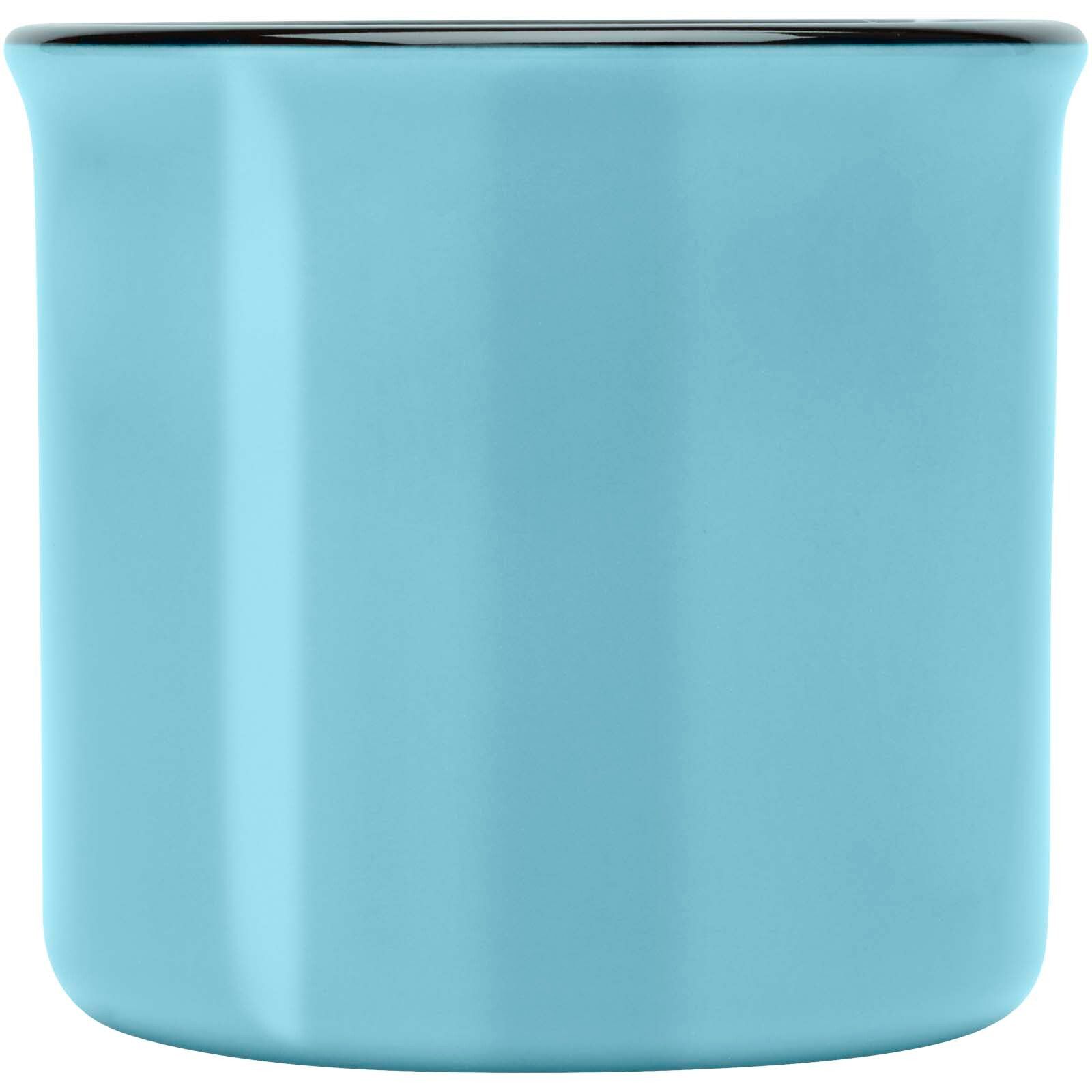 Bari Keramiktasse 240 ml mit glänzender Oberfläche - riffblau-776