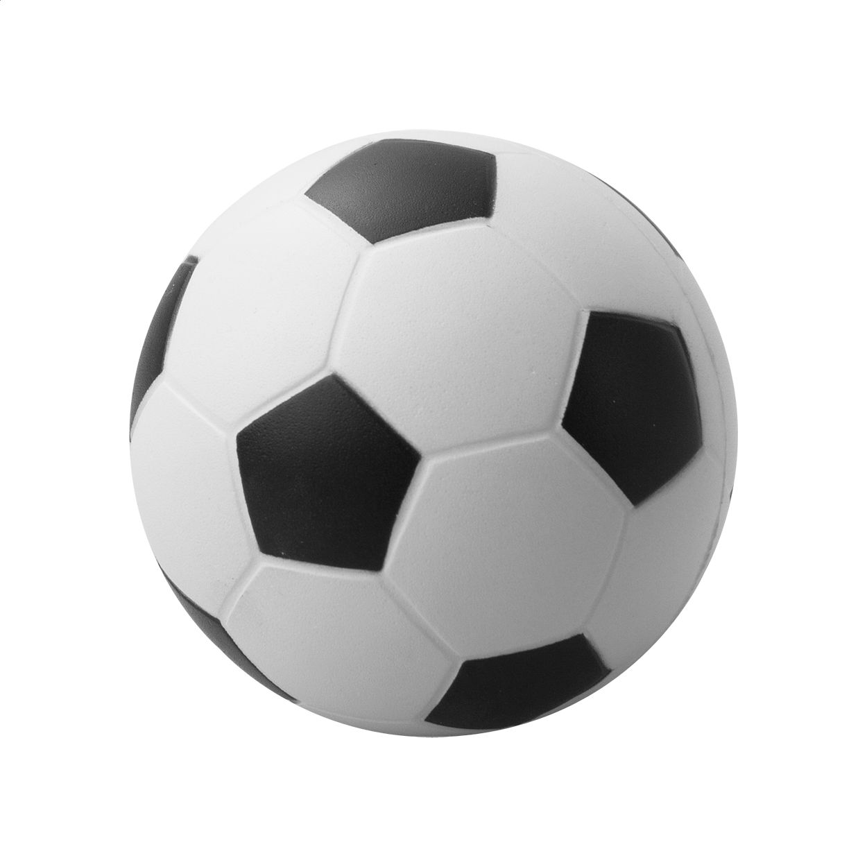 Antistress-Ball Kick - weiß - schwarz-693
