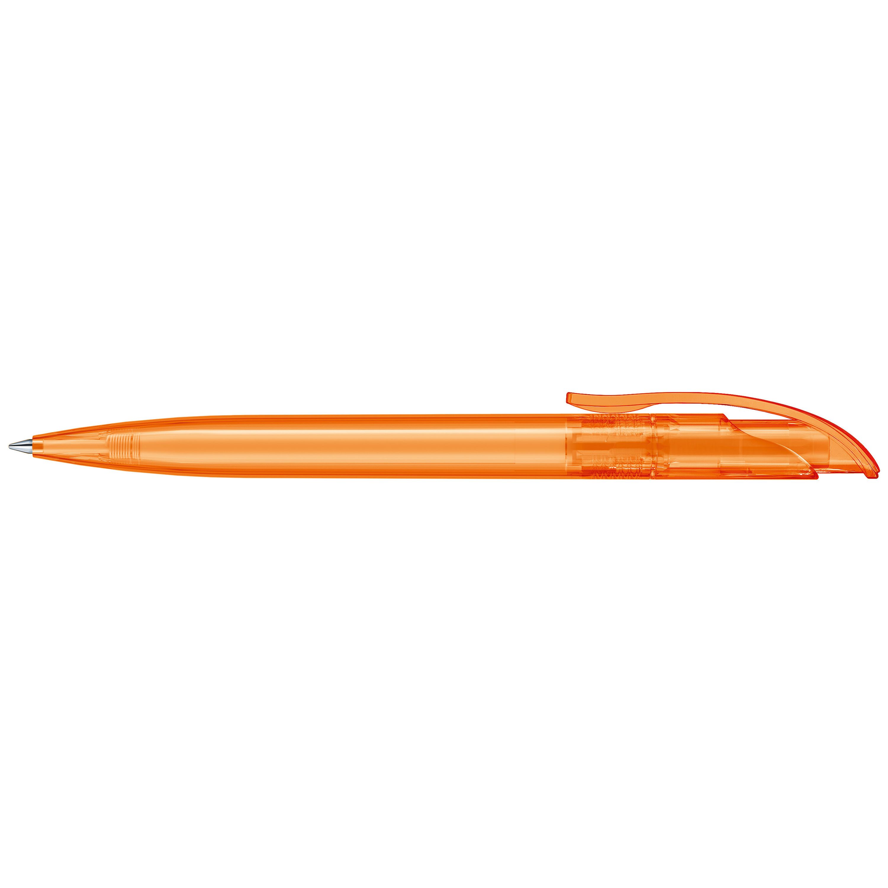 Challenger Clear Druckkugelschreiber - orange-851
