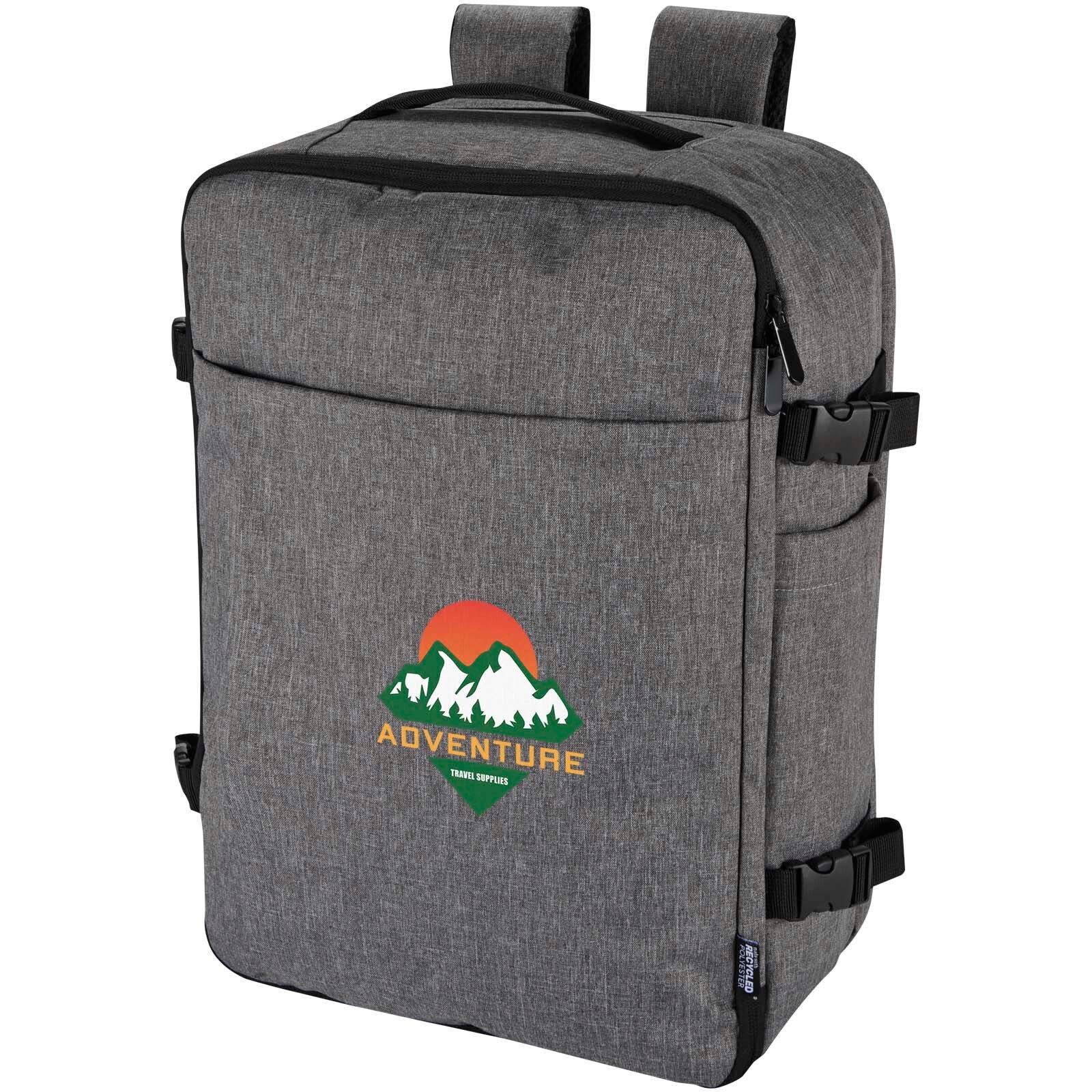Libra 17" GRS recycelter Kabinenrucksack 25L - heather grau-477