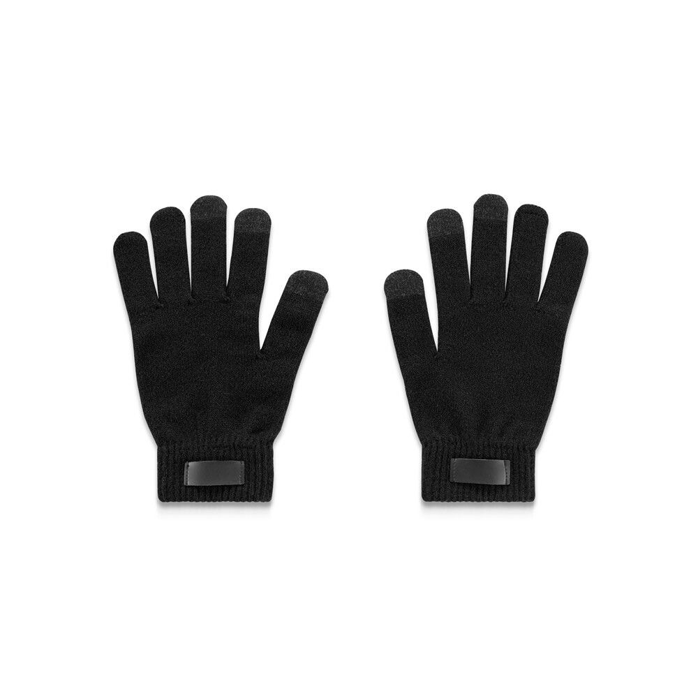 BURROW Handschuhe aus recyceltem Polyester (100% rPET) mit Tastspitzen - schwarz-992
