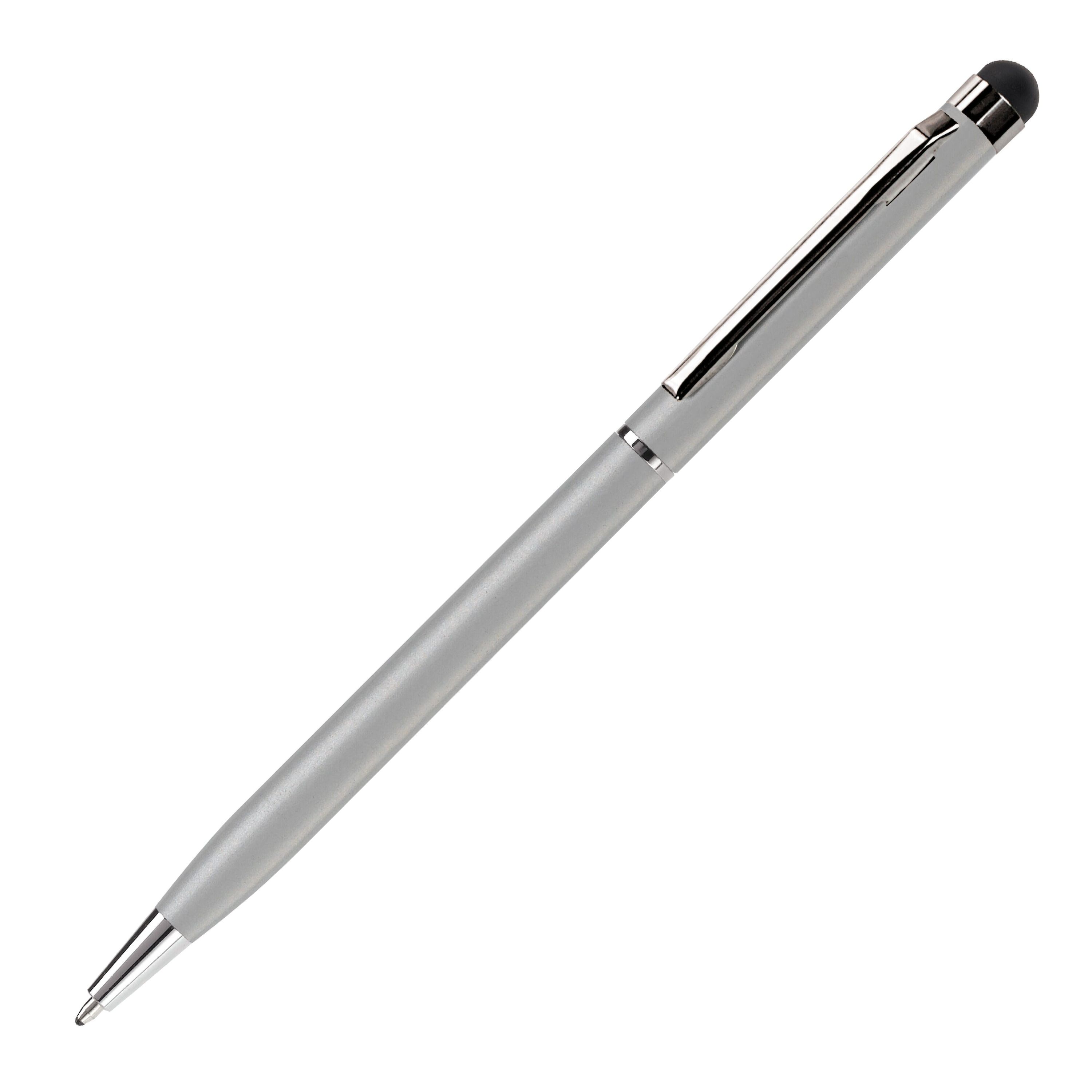 Kugelschreiber mit Touch - silber-702
