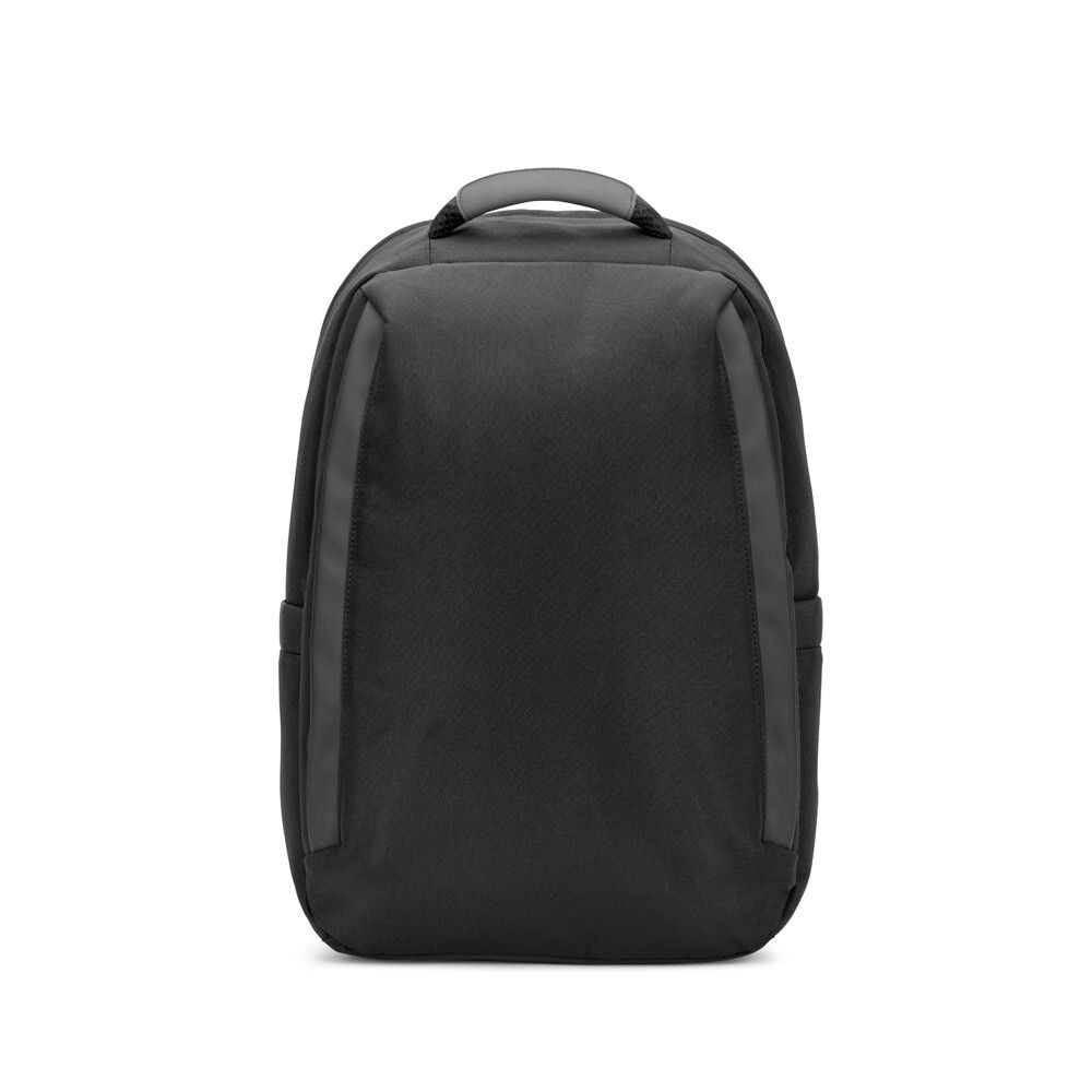 YANGON BPACK Diebstahlsicherer Twill-Rucksack, wasserabweisend 17'3" - schwarz-288