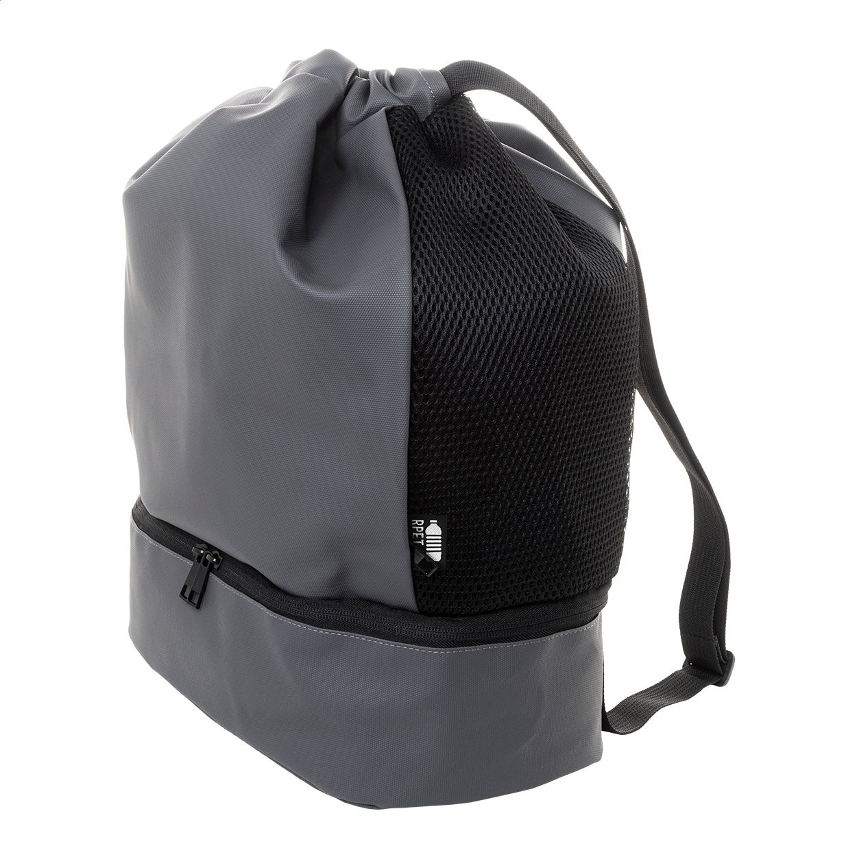 Duodraw RPET drawstring bag - grau-1