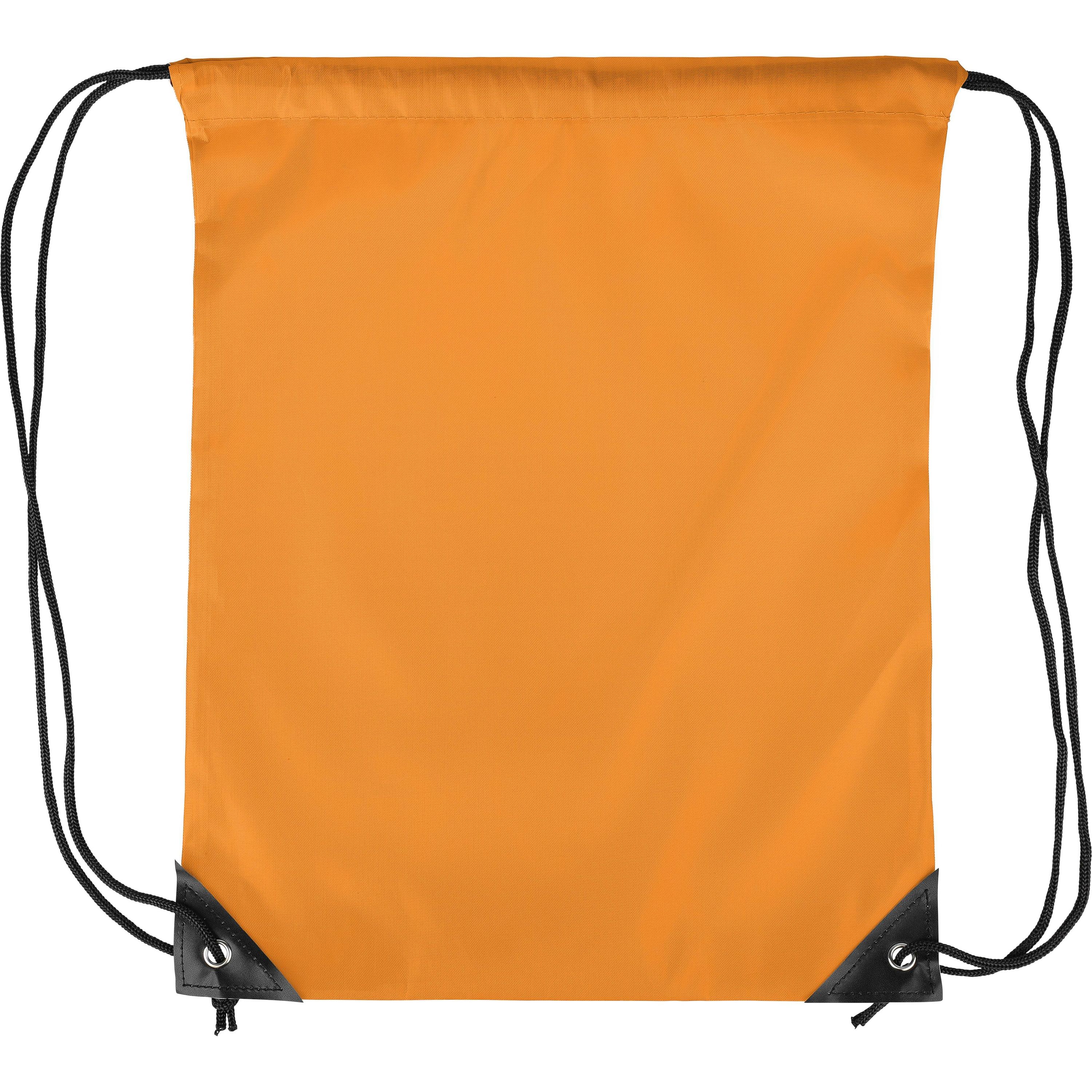 210D Polyester Kordelzug Rucksack Isolde - orange-683