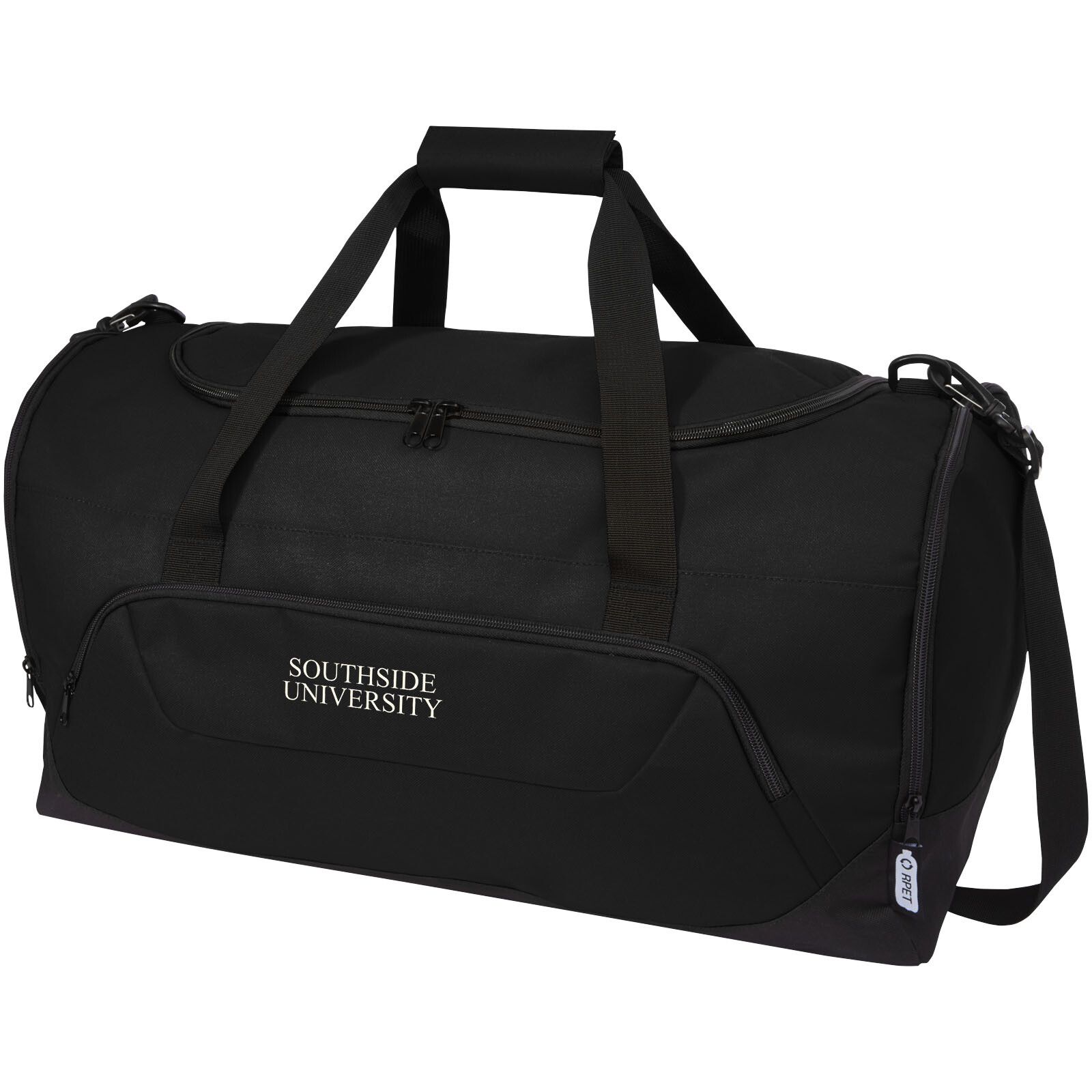 Retrend RPET Reisetasche 40L - schwarz-389