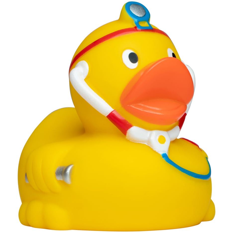 Quietsche-Ente Doktor - bunt-308