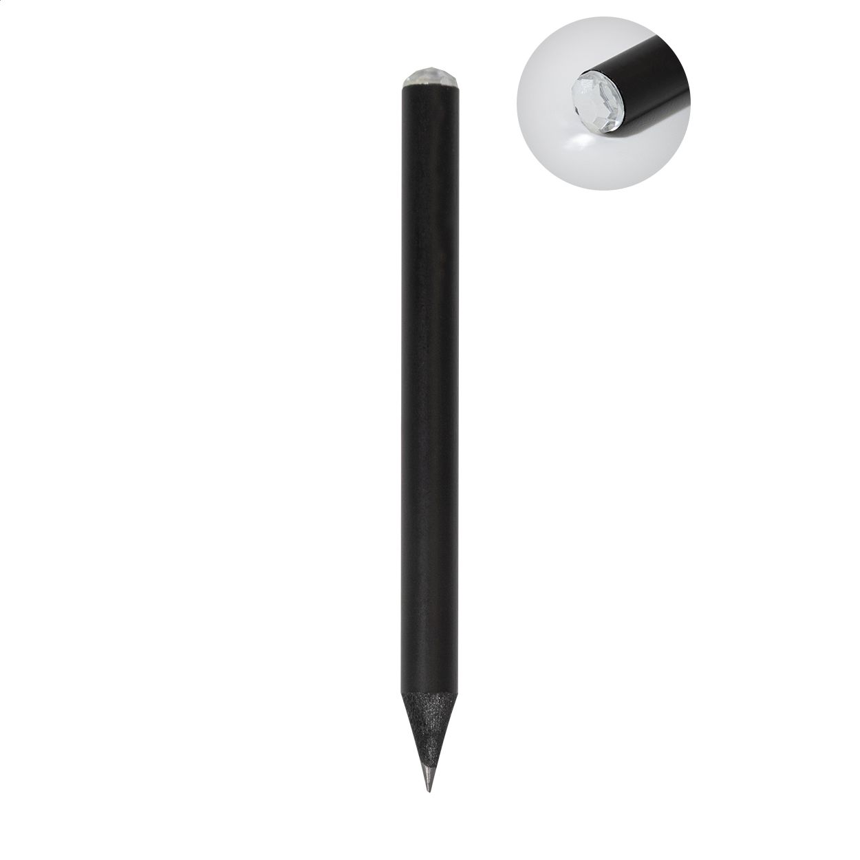 Gemcil Mini Edelstein-Bleistift - weiß-324