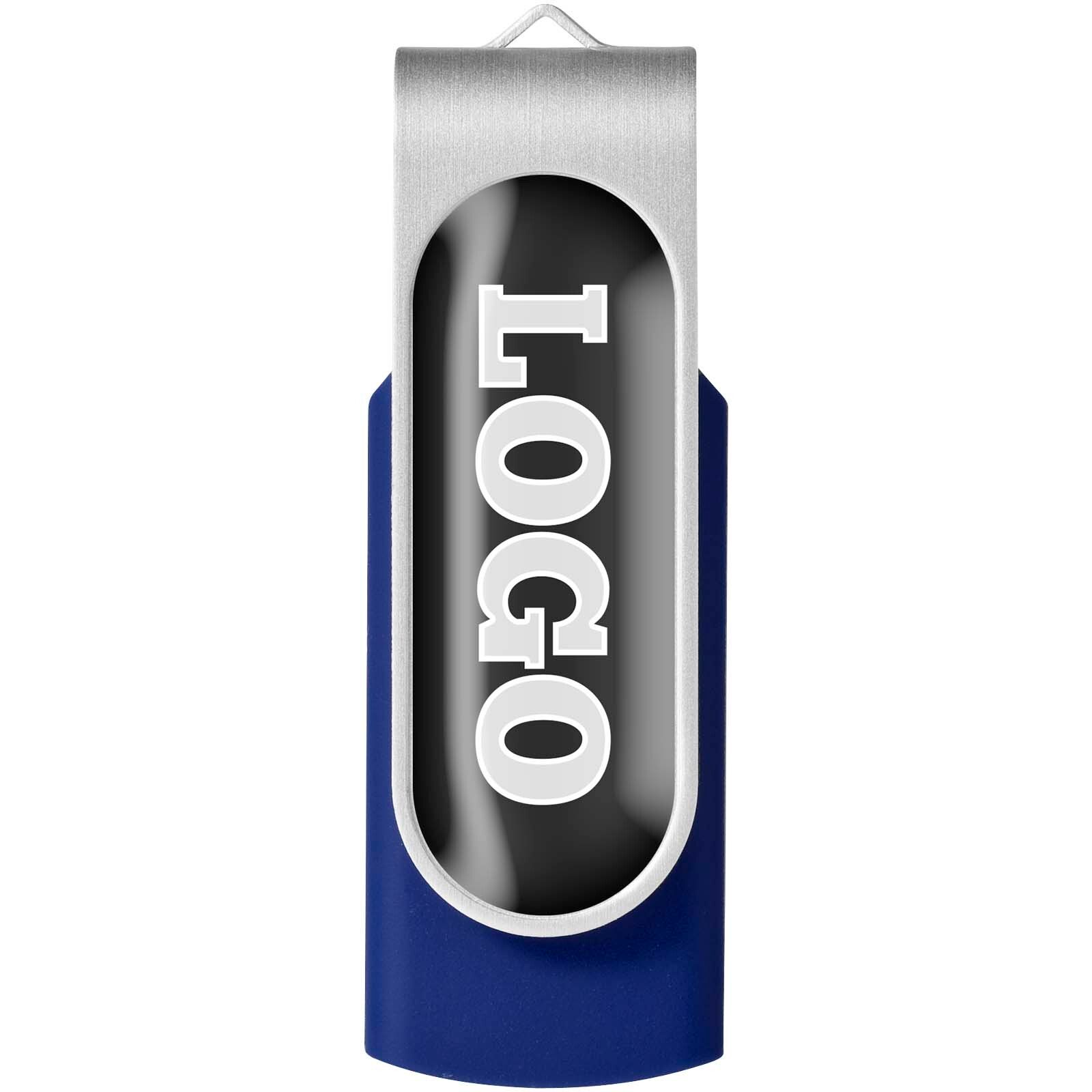 Twister USB-Stick 3.0 mit Doming - blau - 16 GB-945
