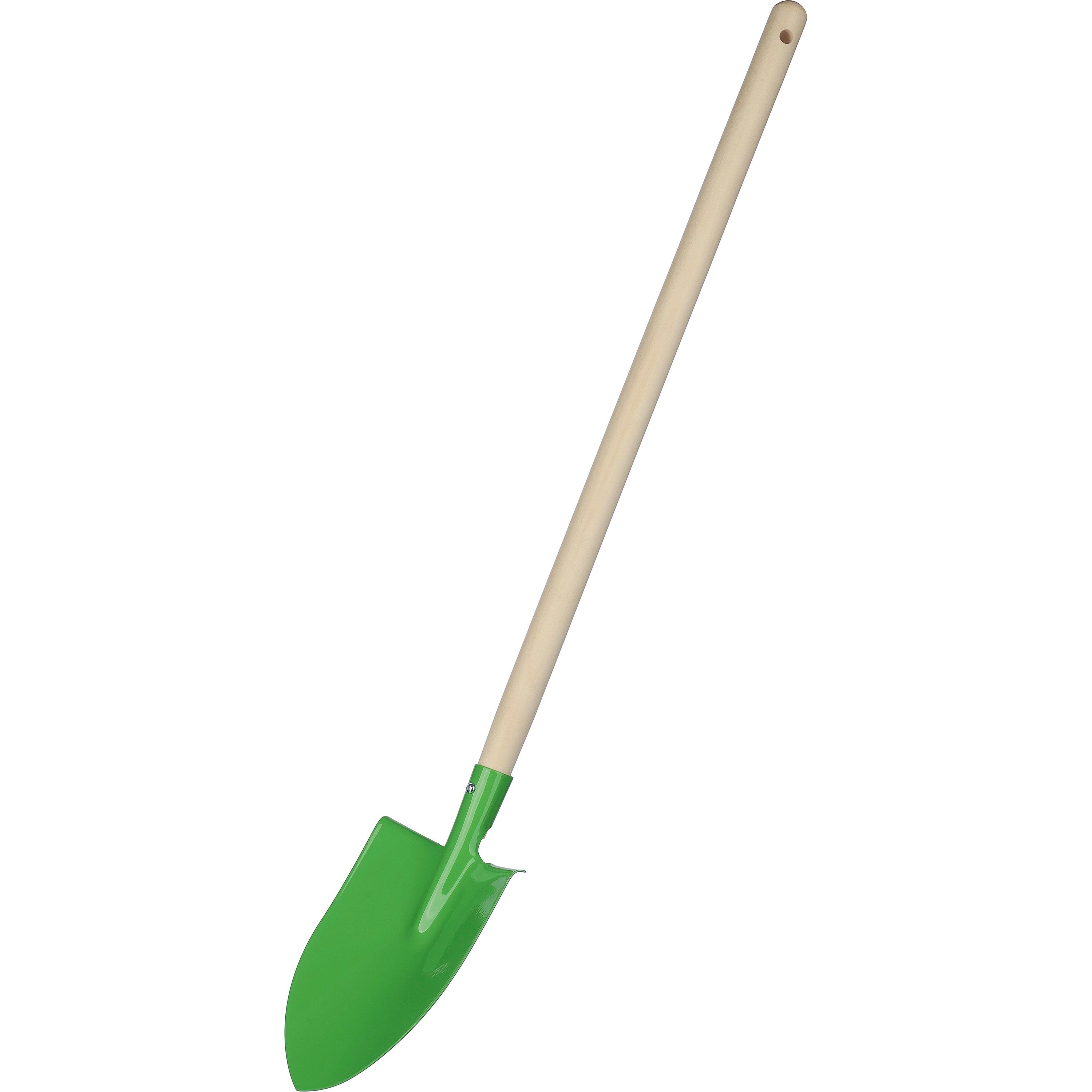 Gartenschaufel aus Holz Ringelblumen - kobaltblau-511