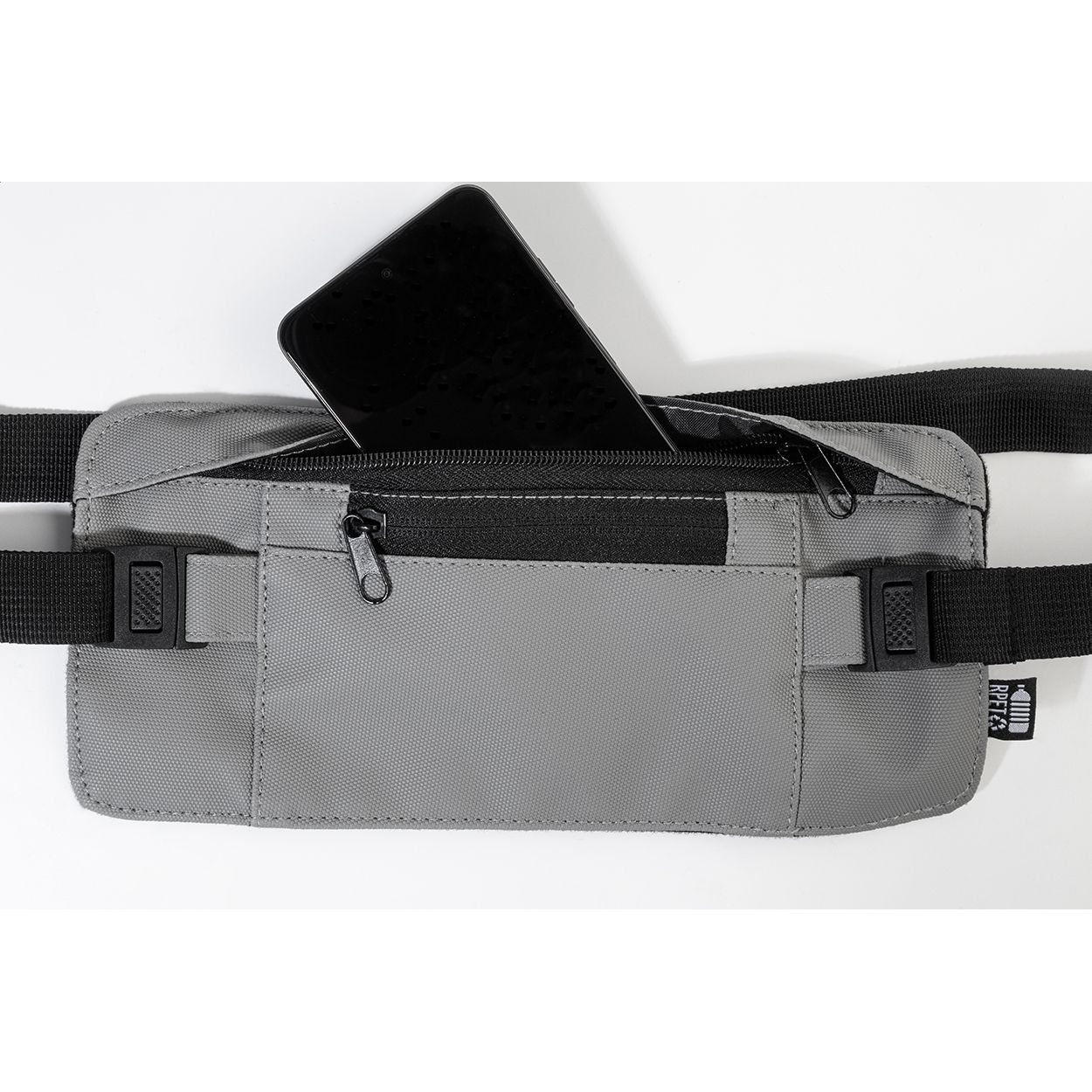 Hippu RPET-Gürteltasche - aschgrau-743