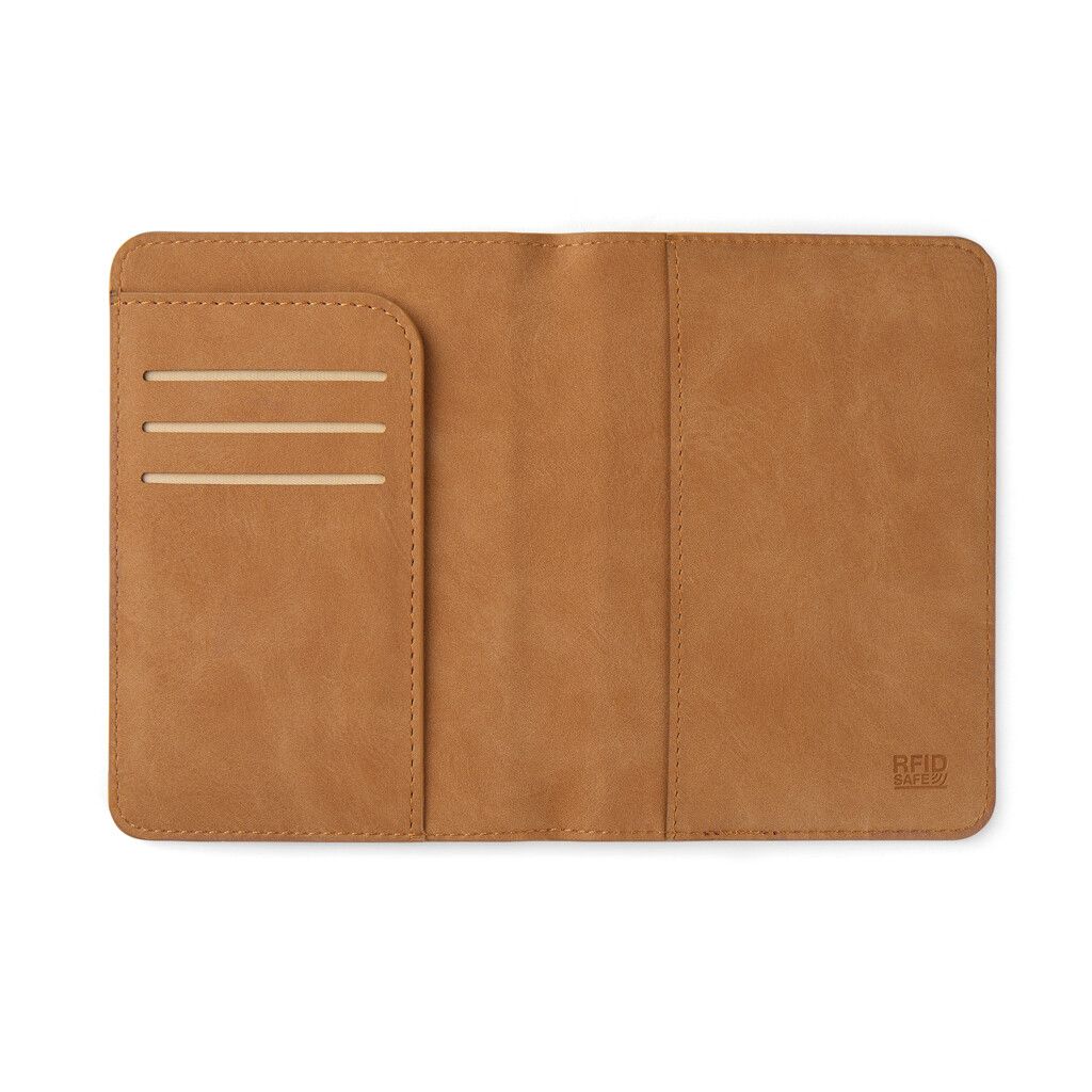VINGA Bosler RCS RFID Passport-Cover - braun-566