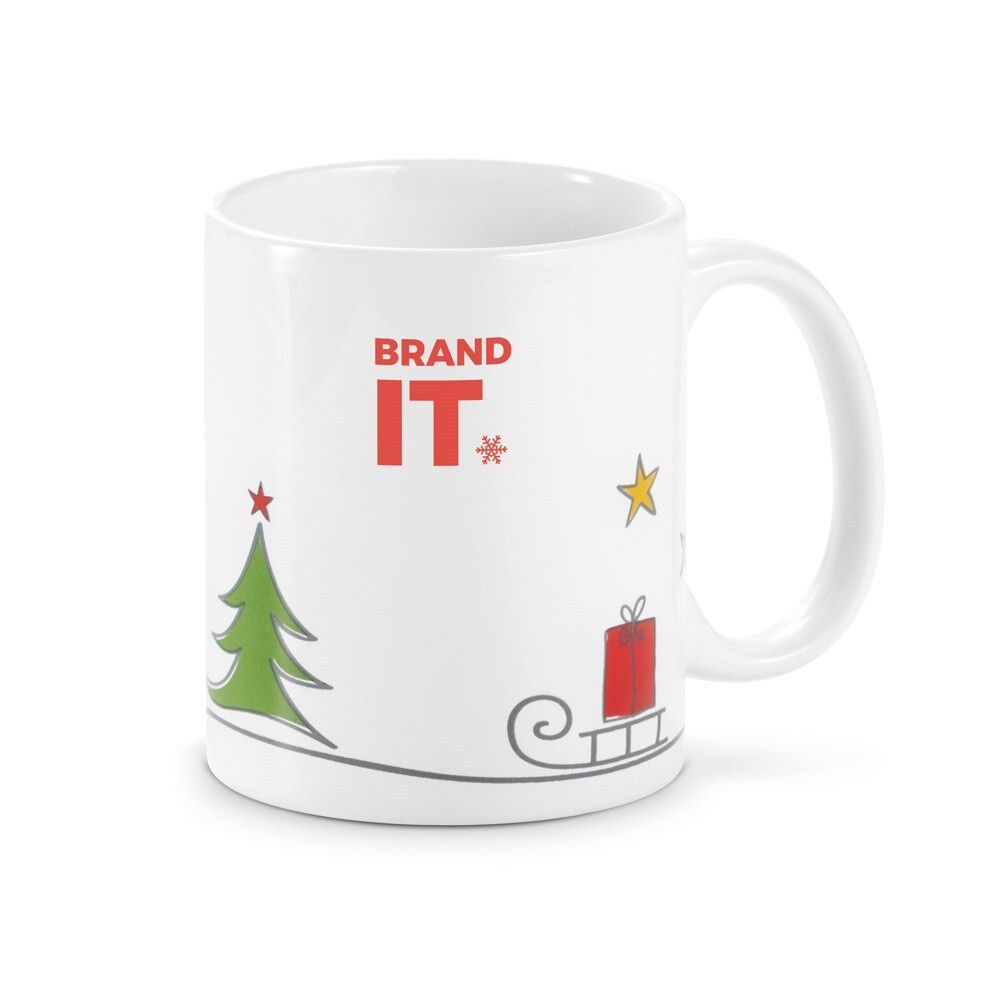 ANCELLE Weihnachtliche Tasse - gemischt-650