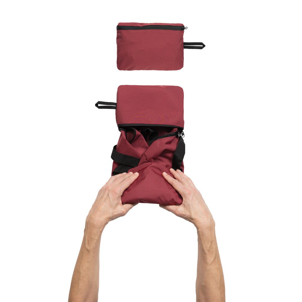 Dillon AWARE™ RPET faltbare Sporttasche - rot-722