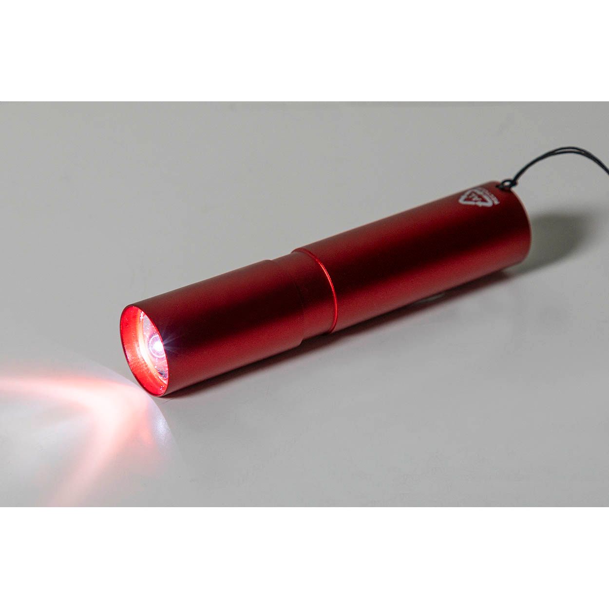 Chargelight Tone wiederaufladbare Taschenlampe aus recyceltem Aluminium - rot-936