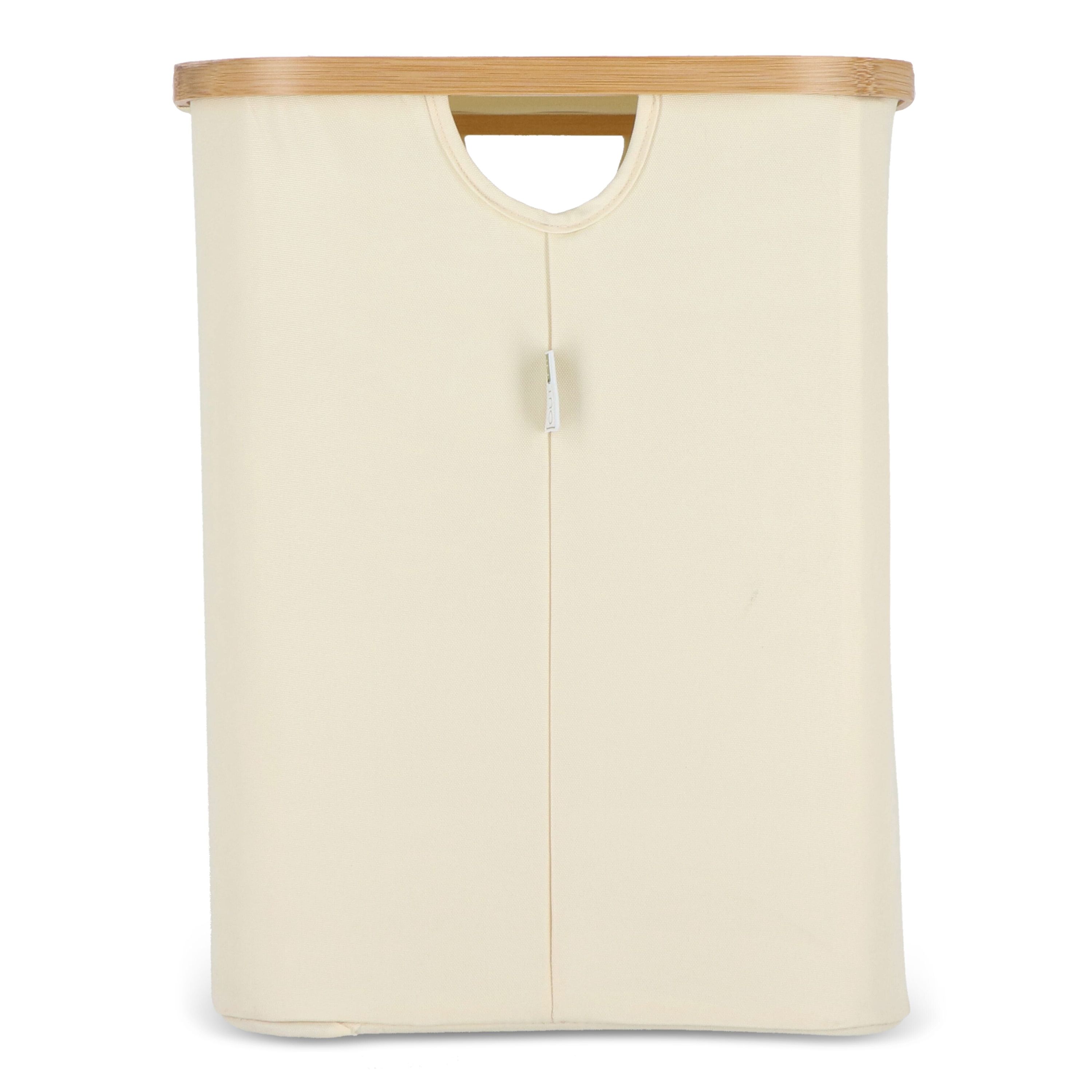 InSideOut faltbarer Korb mit Deckel Sogne 40,5 x 33 x 42cm rPET - natur-667