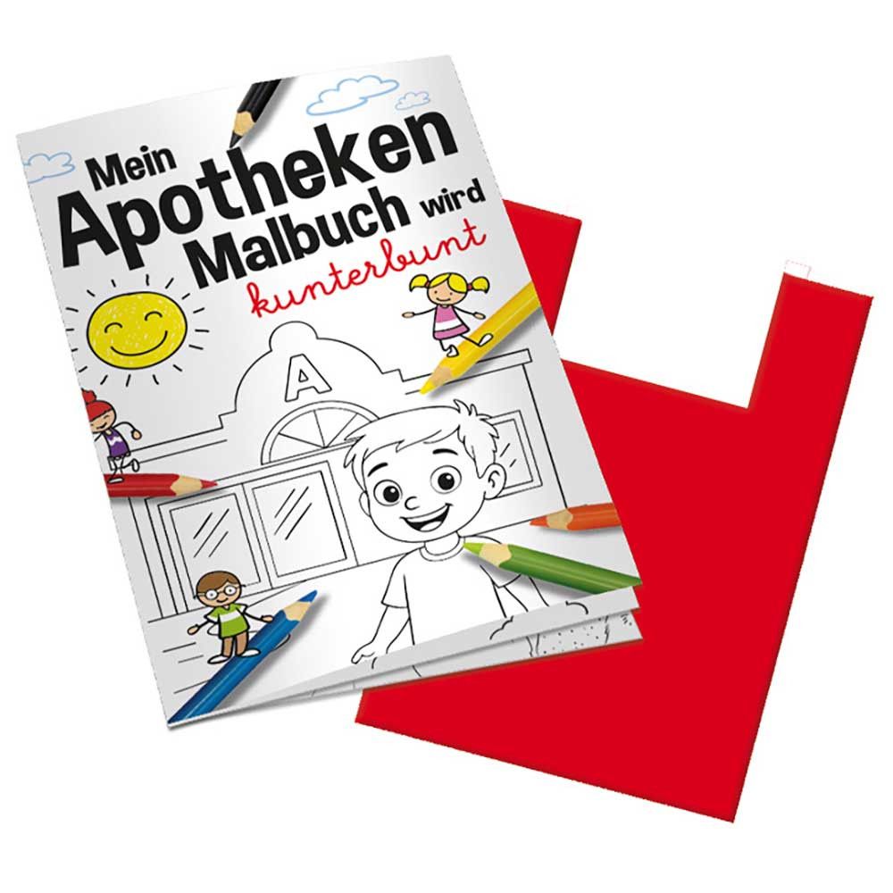Malbuch / Mal-Set A6 - Apotheke - Malbuch neutral-309