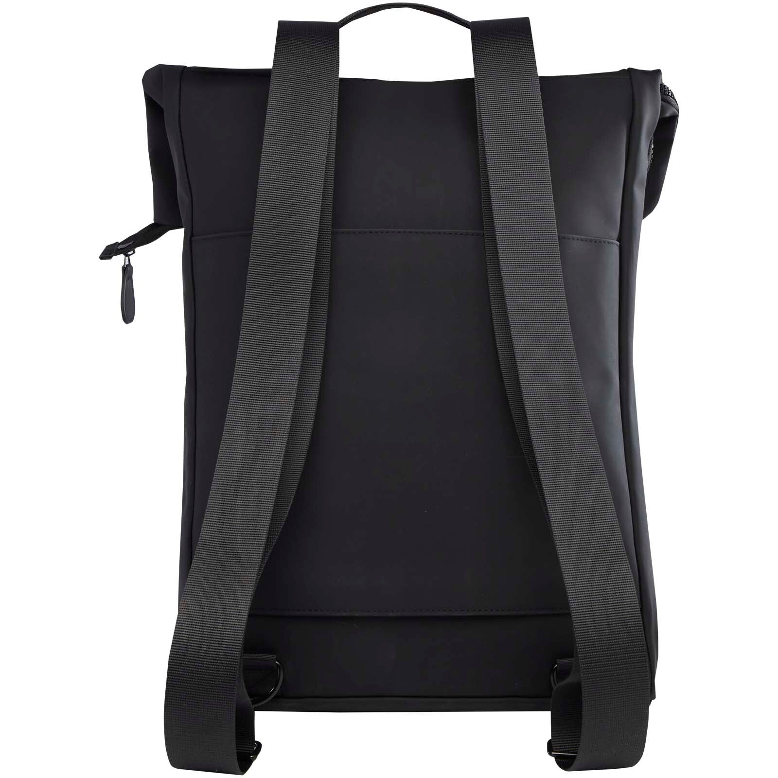 Turner 15,6" GRS-recycelter Rolltop Laptop-Rucksack 12 L - schwarz-973