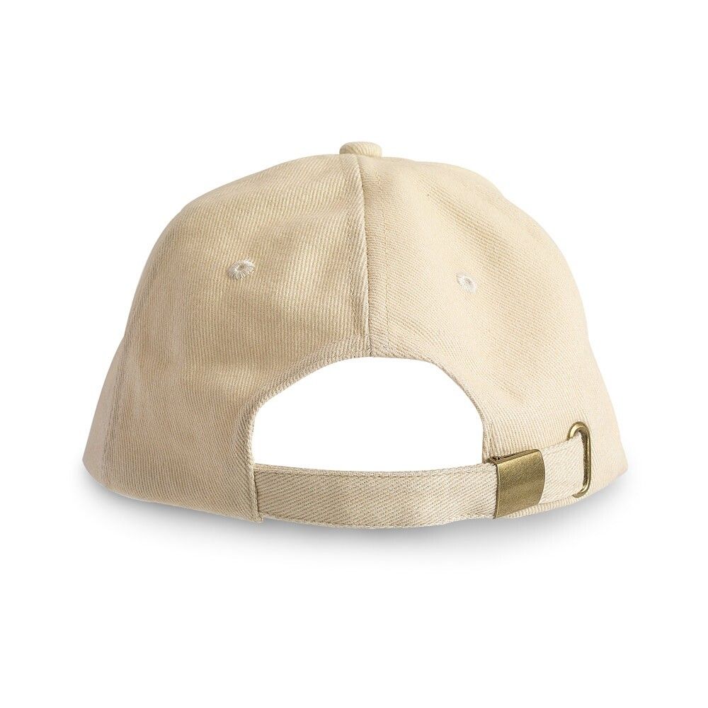 CHRISTOPHE Sandwichmütze aus 100% Baumwolle (260 g/m²) - beige-628