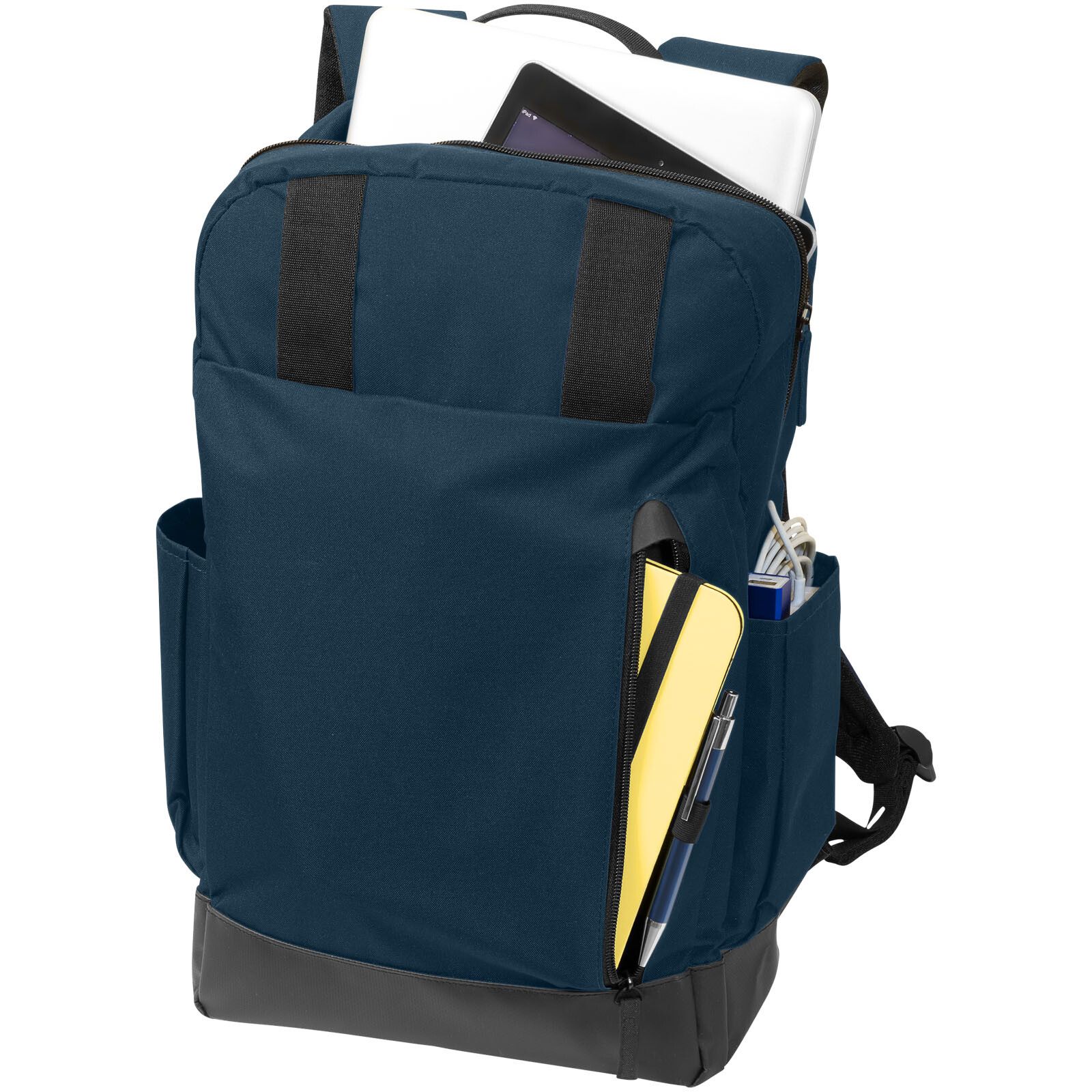 Compu 15,6" Laptop-Rucksack 14L - navy -  schwarz-242