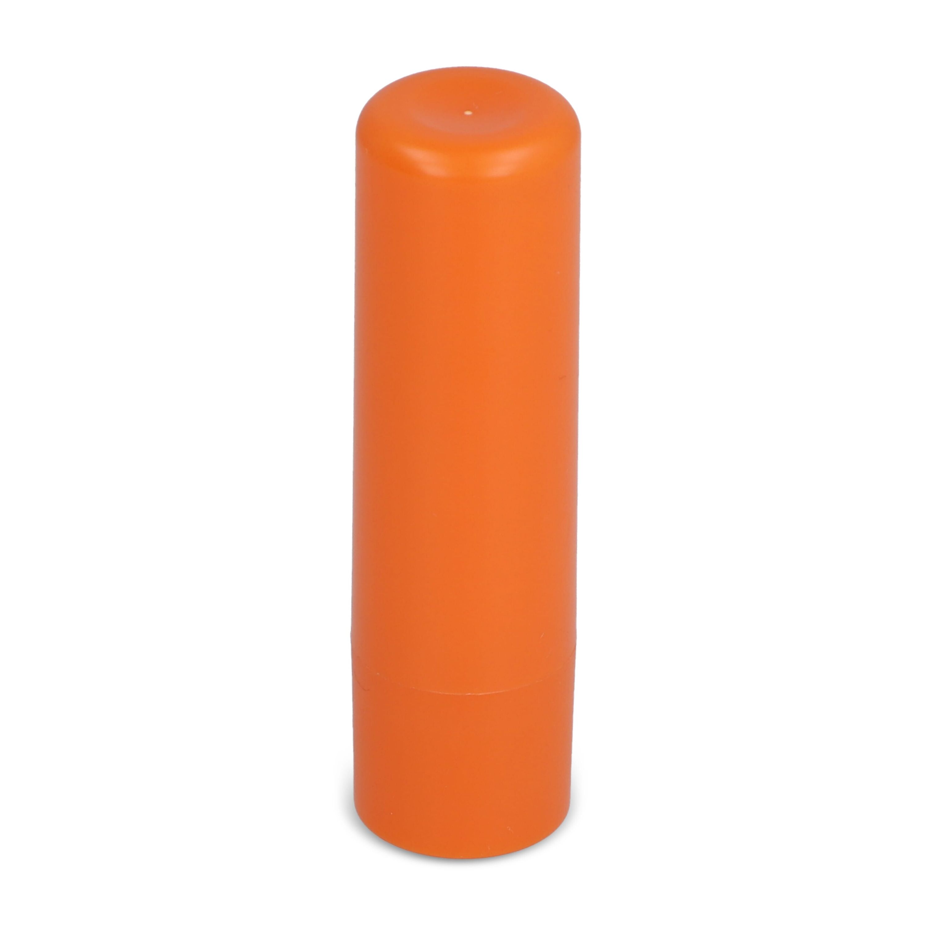 Klassischer Lippenpflegestift aus recycelten Materialien - orange-757