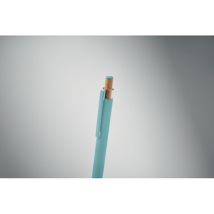 Druckkugelschreiber recy. Alu BERGAMO ++ - babyblau-183