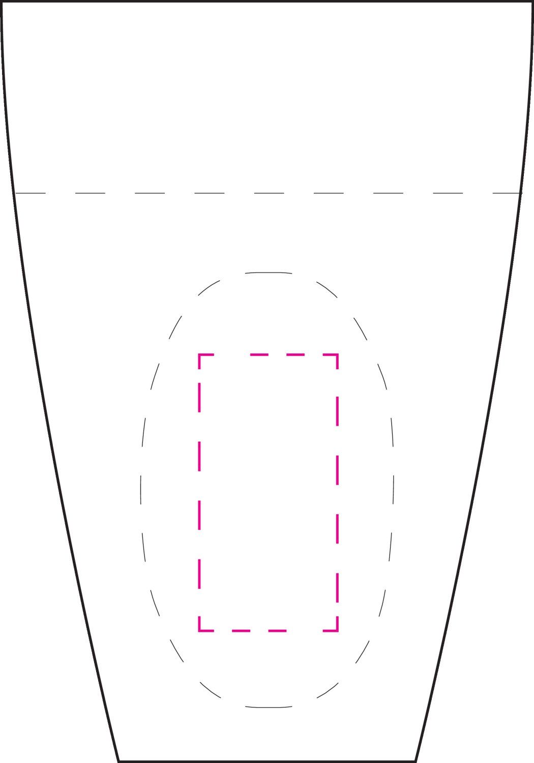 Veredelungsposition auf die abgeflachten Griffflächen