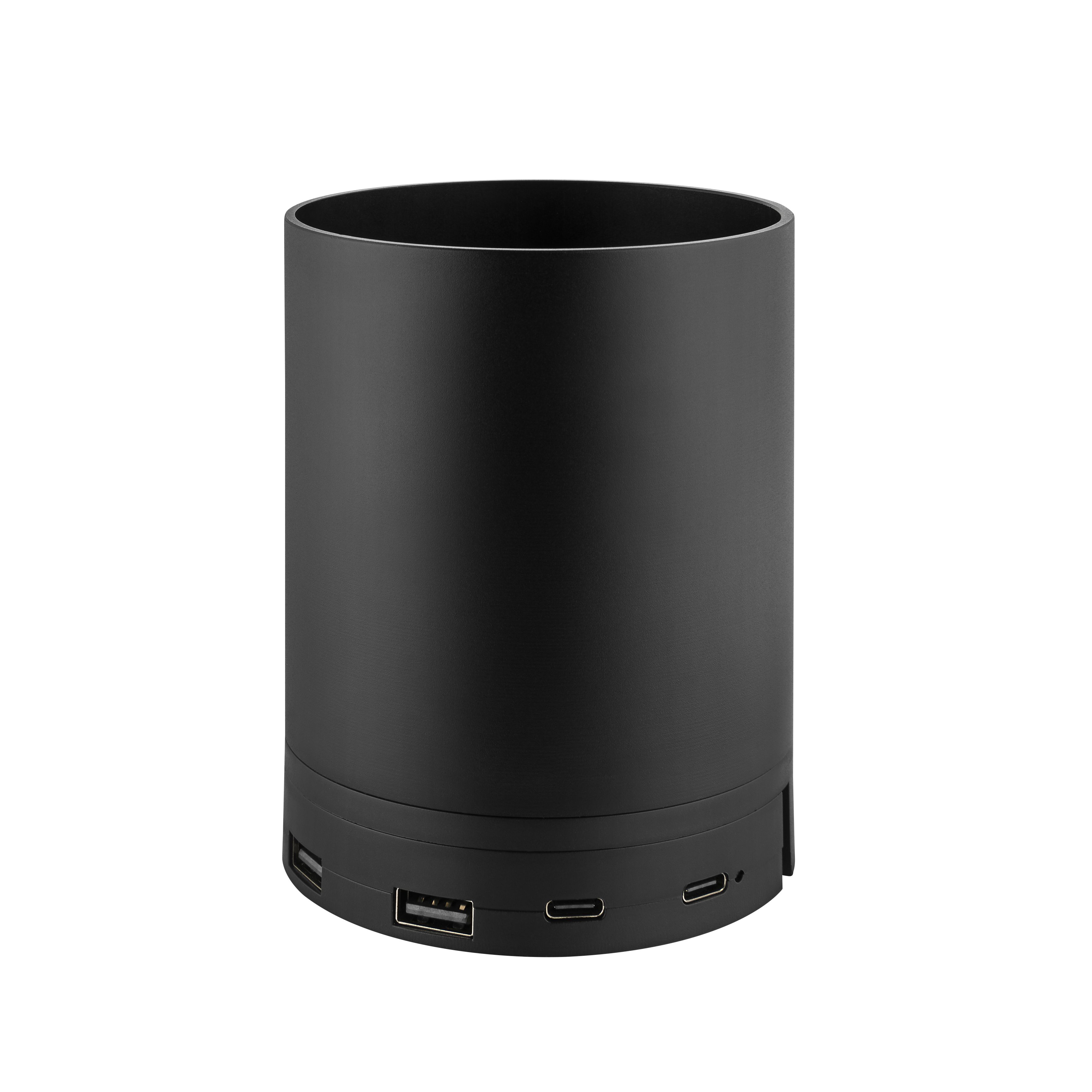 Metmaxx® Stifteköcher "FutureChargeDeskHub" - schwarz-251