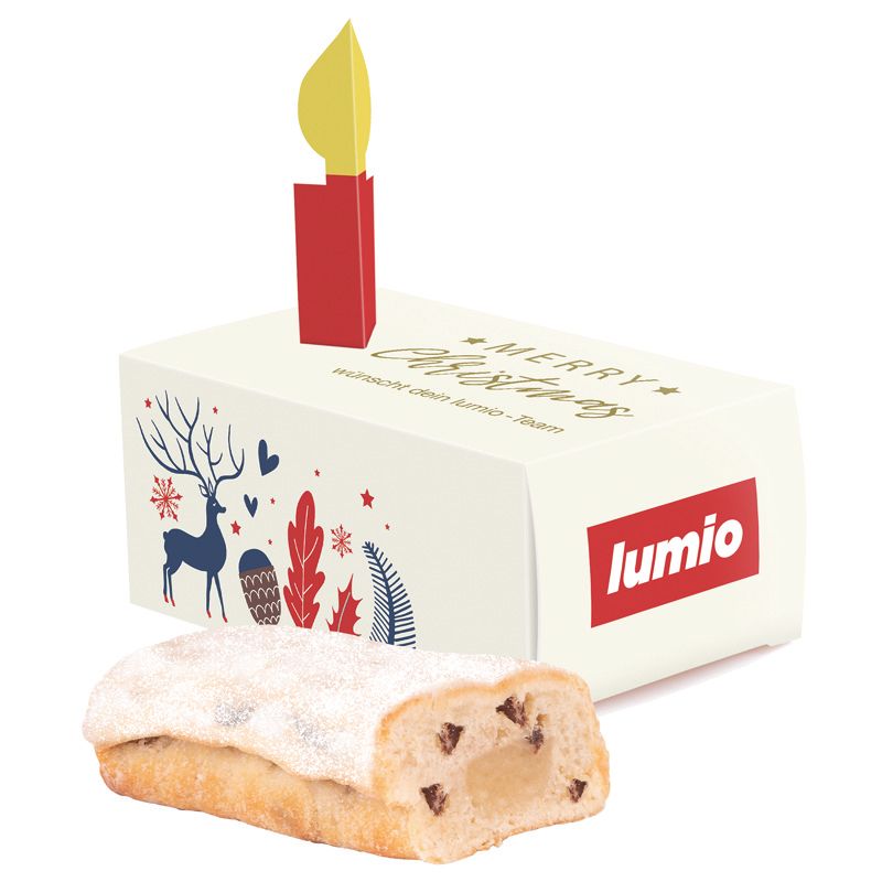 Gratulationsbox L, Mini Christstollen-718