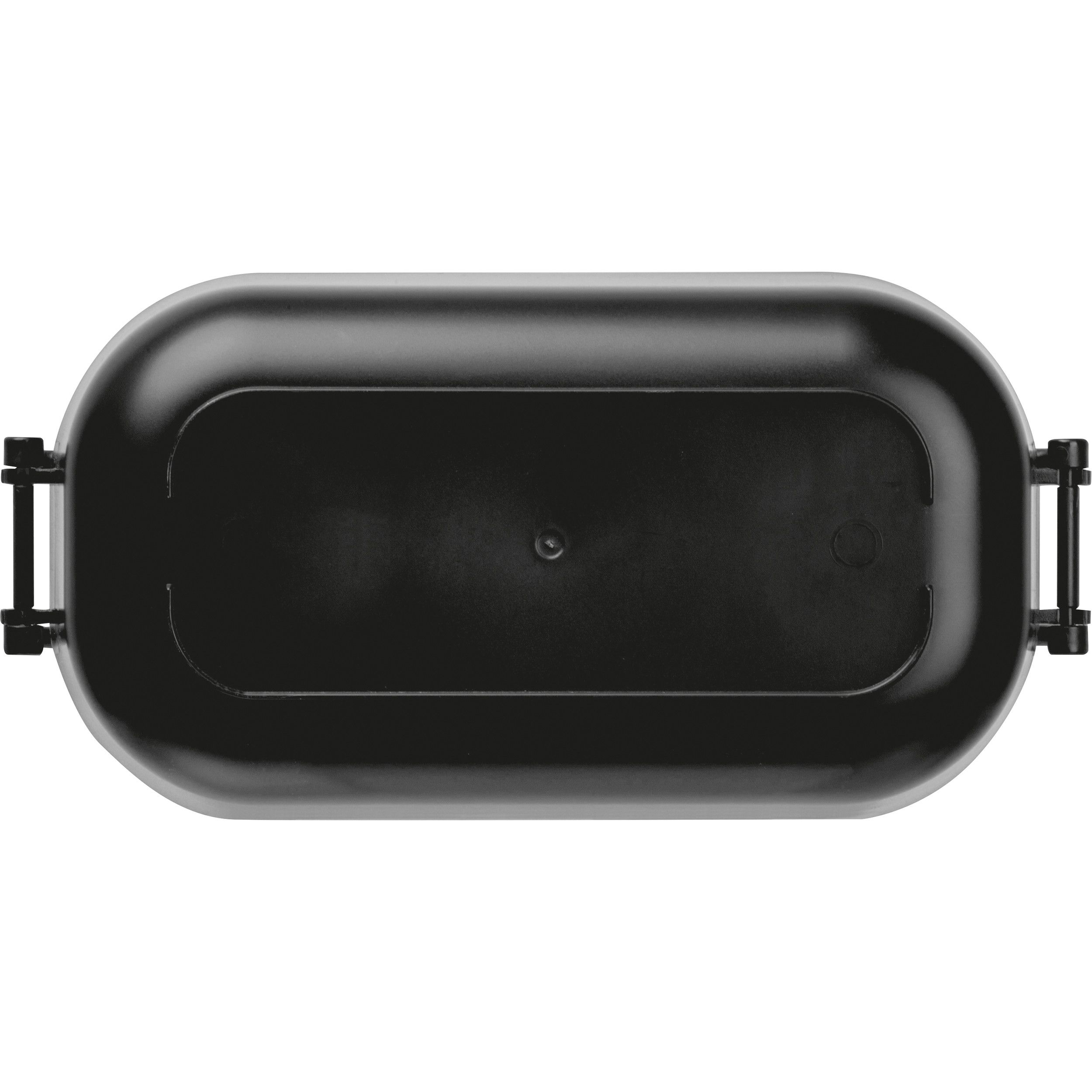 Lunchbox mit Bambusdeckel und Bügelverschluss JAVIER - schwarz-169