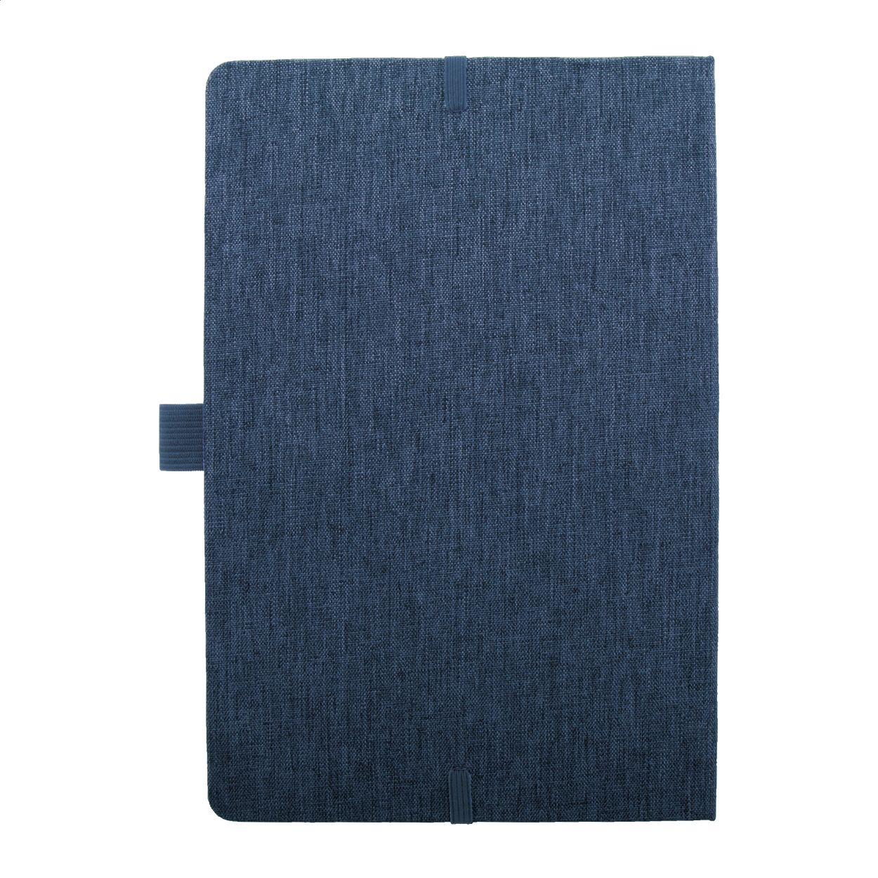 RPET Wireless-Charger/Notizbuch Chatom - dunkelblau-272
