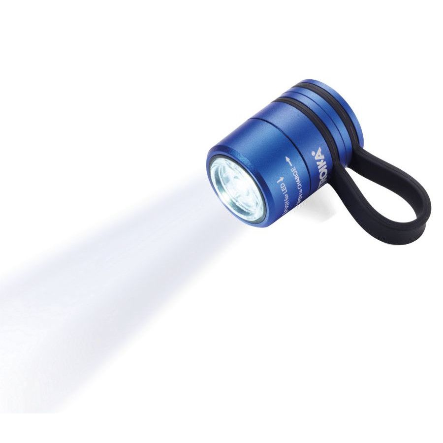 Troika Taschenlampe RUN - blau - schwarz-884