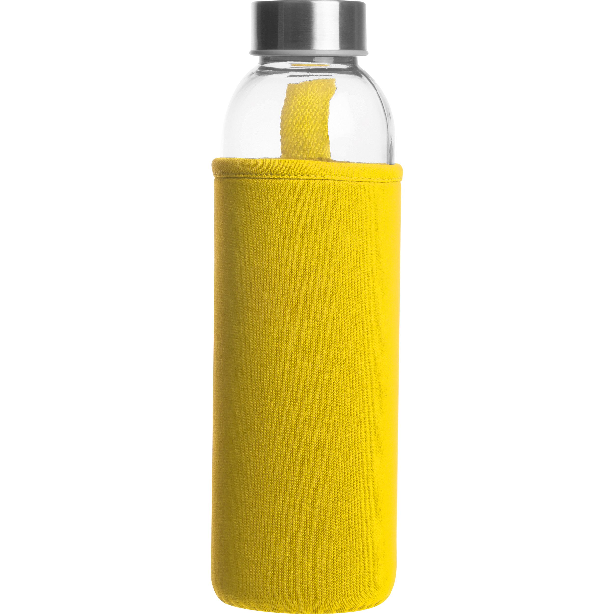 Glasflasche Klagenfurt - gelb-897