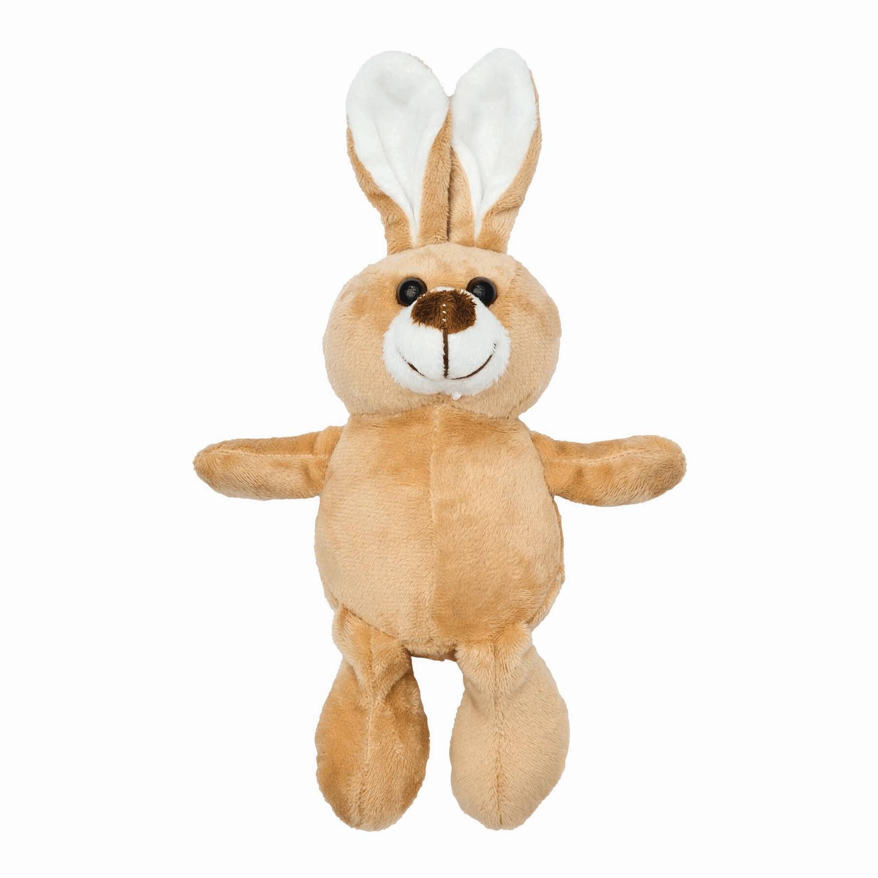 Plüsch-Hase LUKAS - braun - schwarz - weiß-515