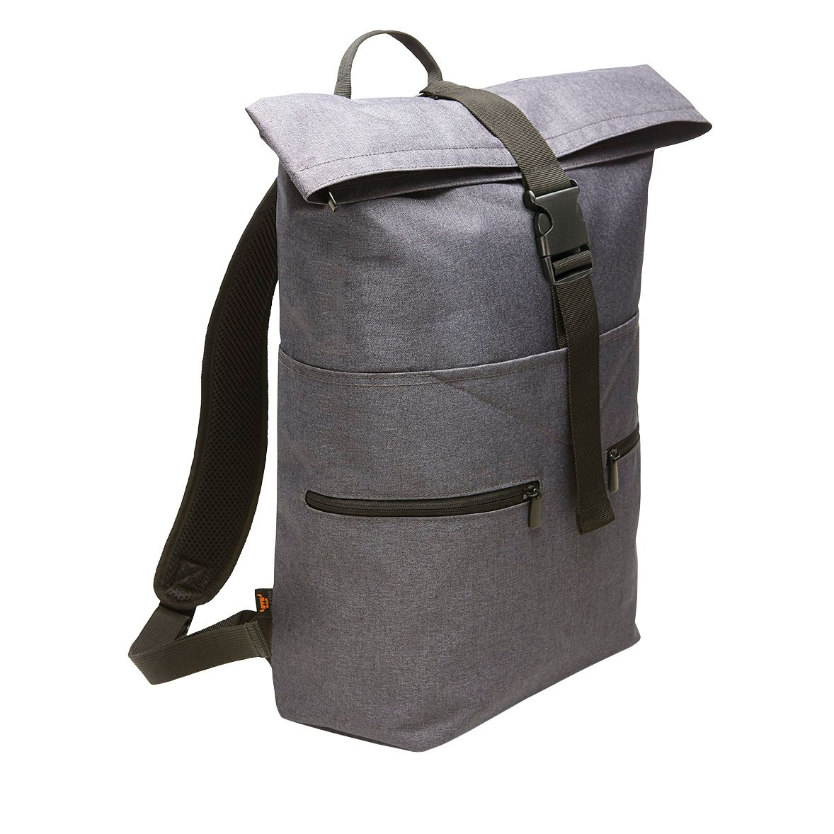 Notebook-Rucksack FASHION - blau-grau meliert-977