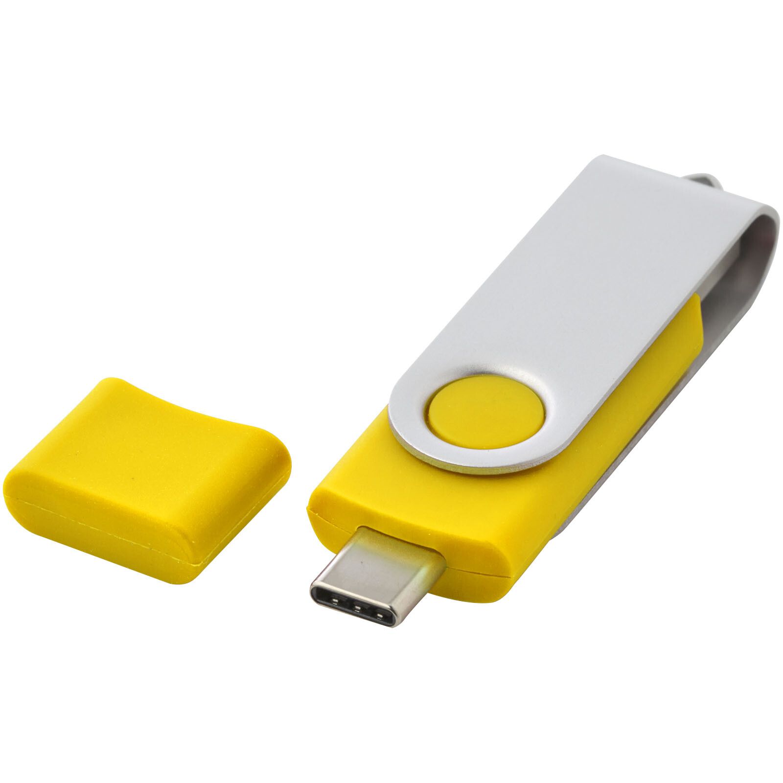 OTG Twister USB Typ-C Stick - gelb - 1 GB-296