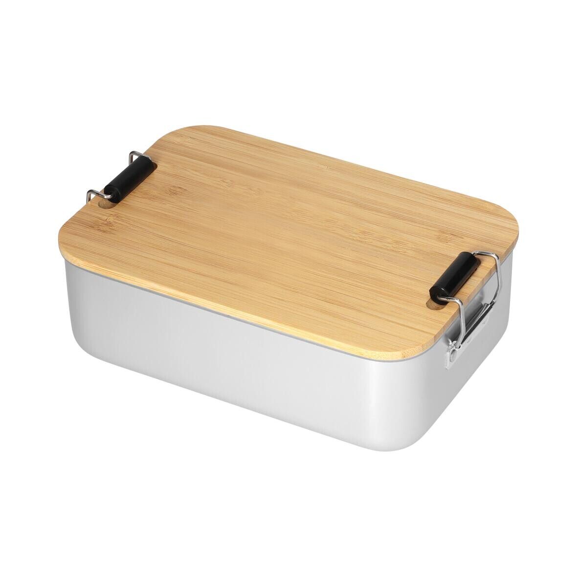 Vorratsdose Bamboo, klein - schwarz - natur-994