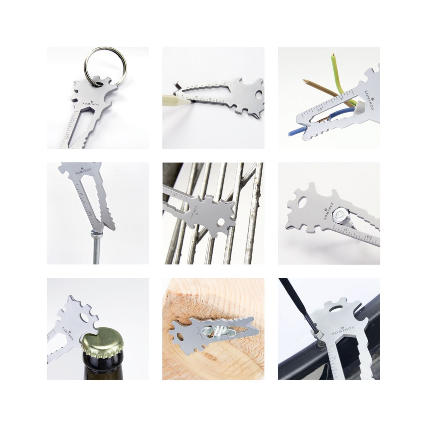 ROMINOX® Key Tool im Motiv-Mäppchen Danke - Key Tool Lion-301