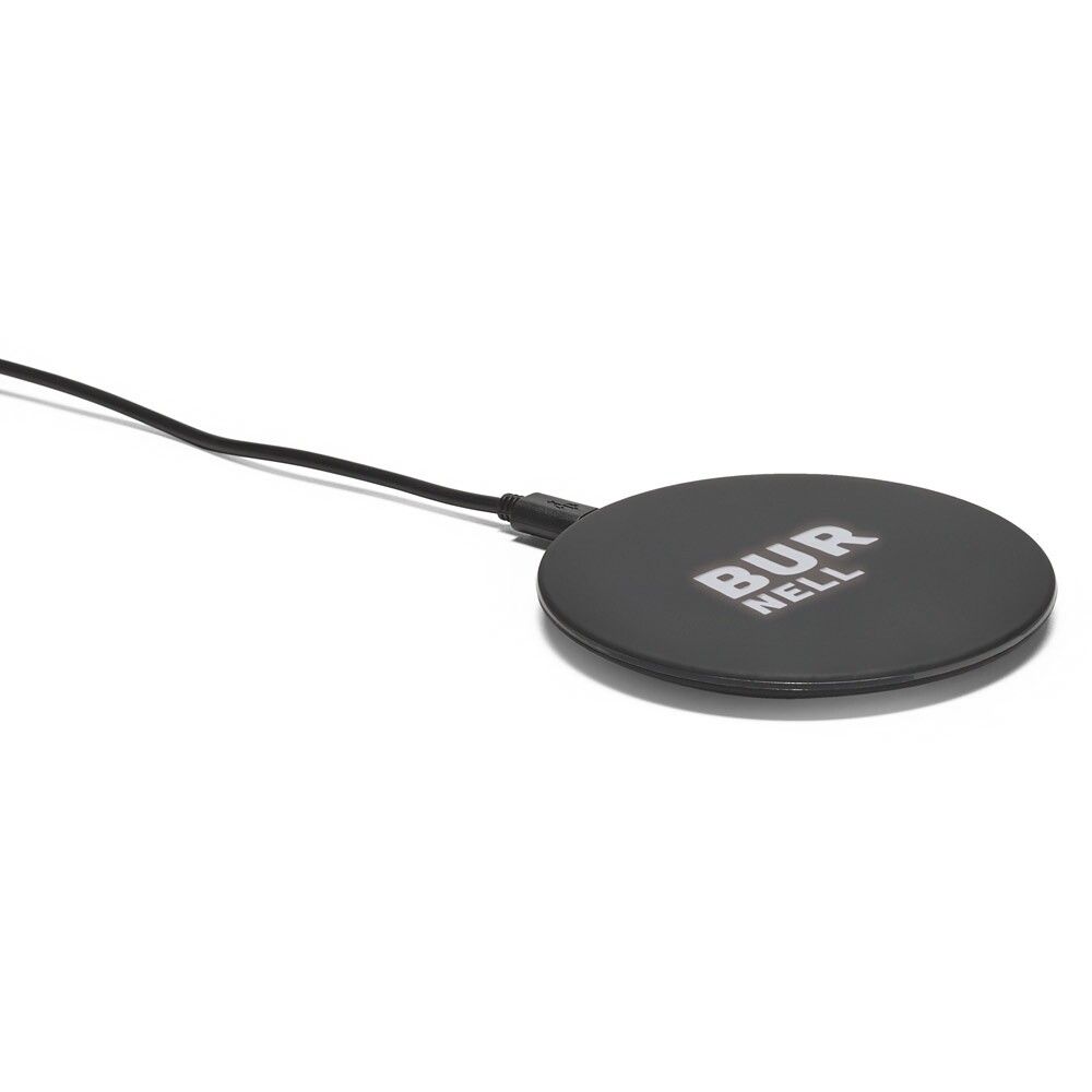 BURNELL Superschnelles 10W wireless Ladegerät aus ABS - schwarz-825