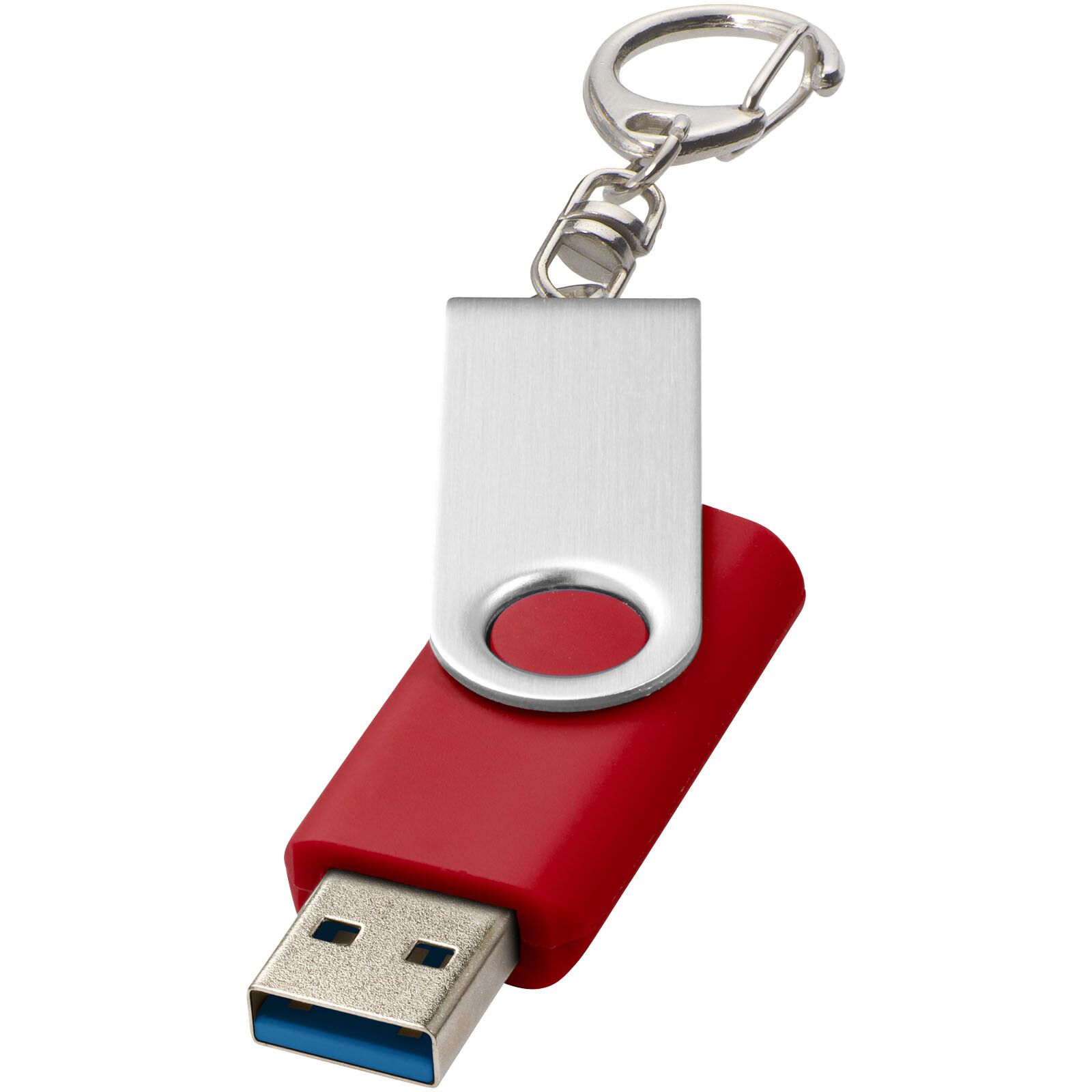 Twister USB-Stick 3.0 mit Schlüsselanhänger - mittelrot - 32 GB-565