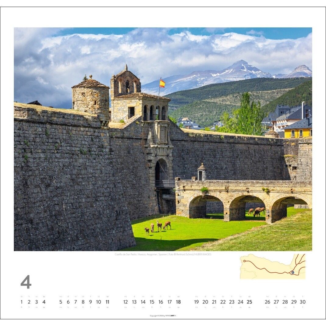 Auf dem Jakobsweg - El Camino - Landschaft & Natur Kalender-210