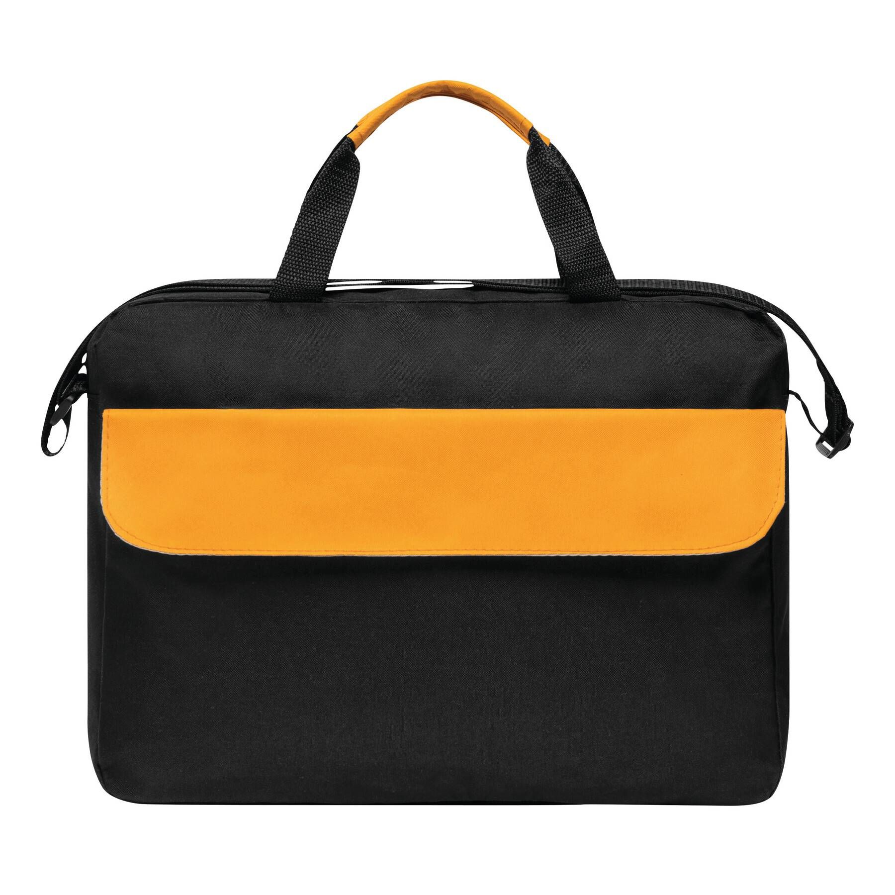 Dokumententasche BRISTOL - orange - schwarz-978