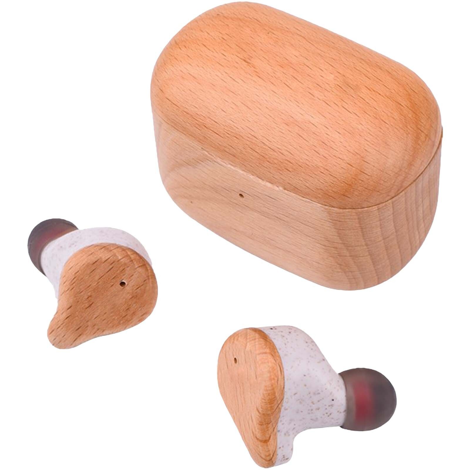 Prixton TWS163 Bluetooth Ohrhörer - holz-897