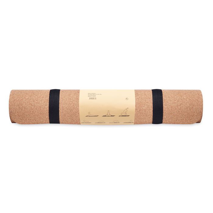 Yoga Matte Kork SAVASANA - beige-467
